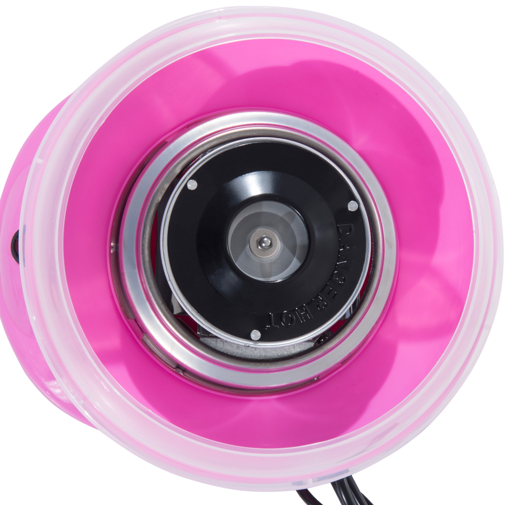 HOMCOM Candy Floss Machine Electric Cotton Candy Maker Gadgetry 450W (Pink) - North Peak Garden Furniture