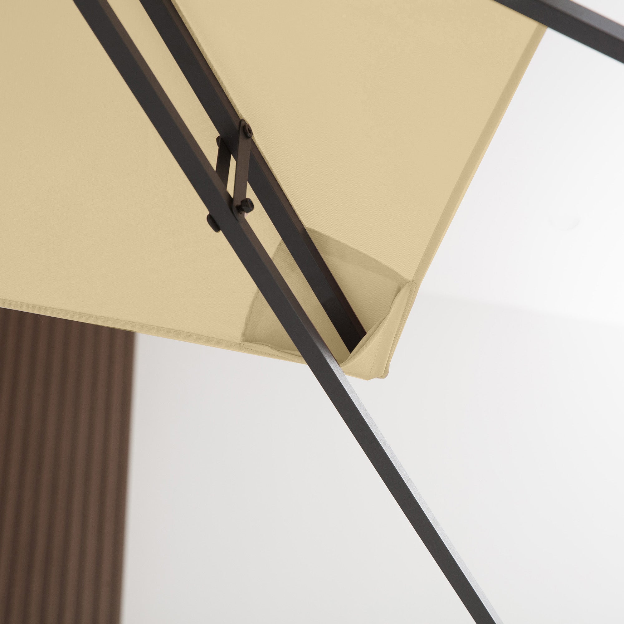 Outsunny Gazebo Roof Replacement, for 3 x 4m Frames - Cream - North Peak Garden Furniture