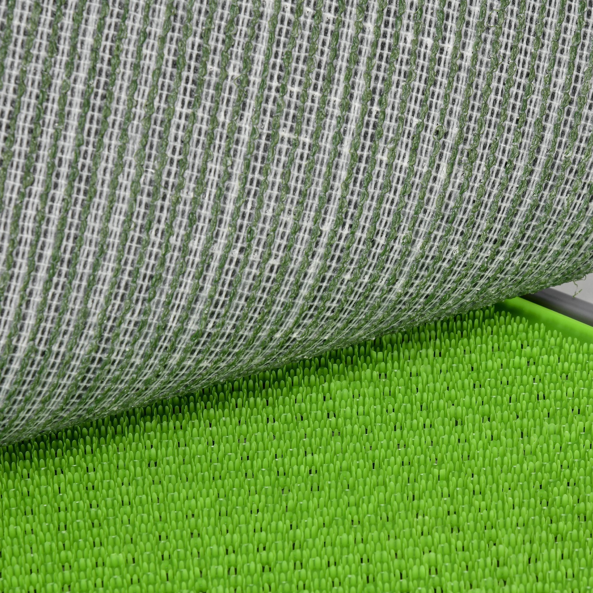 PawHut Artificial Grass Dog Toilet with Tray for Potty Training Indoor Outdoor, 2 Packs, 67 x 41cm - North Peak Garden Furniture