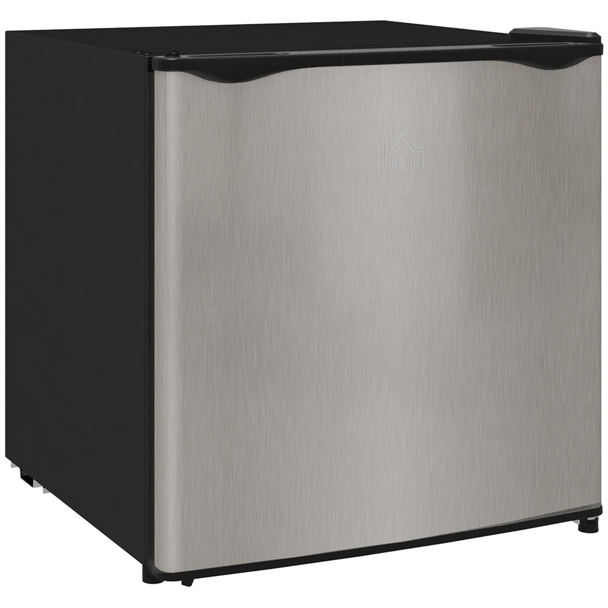 HOMCOM 35L Mini Freezer, -24℃ to -14℃ Temperature - Silver Tone - North Peak Garden Furniture