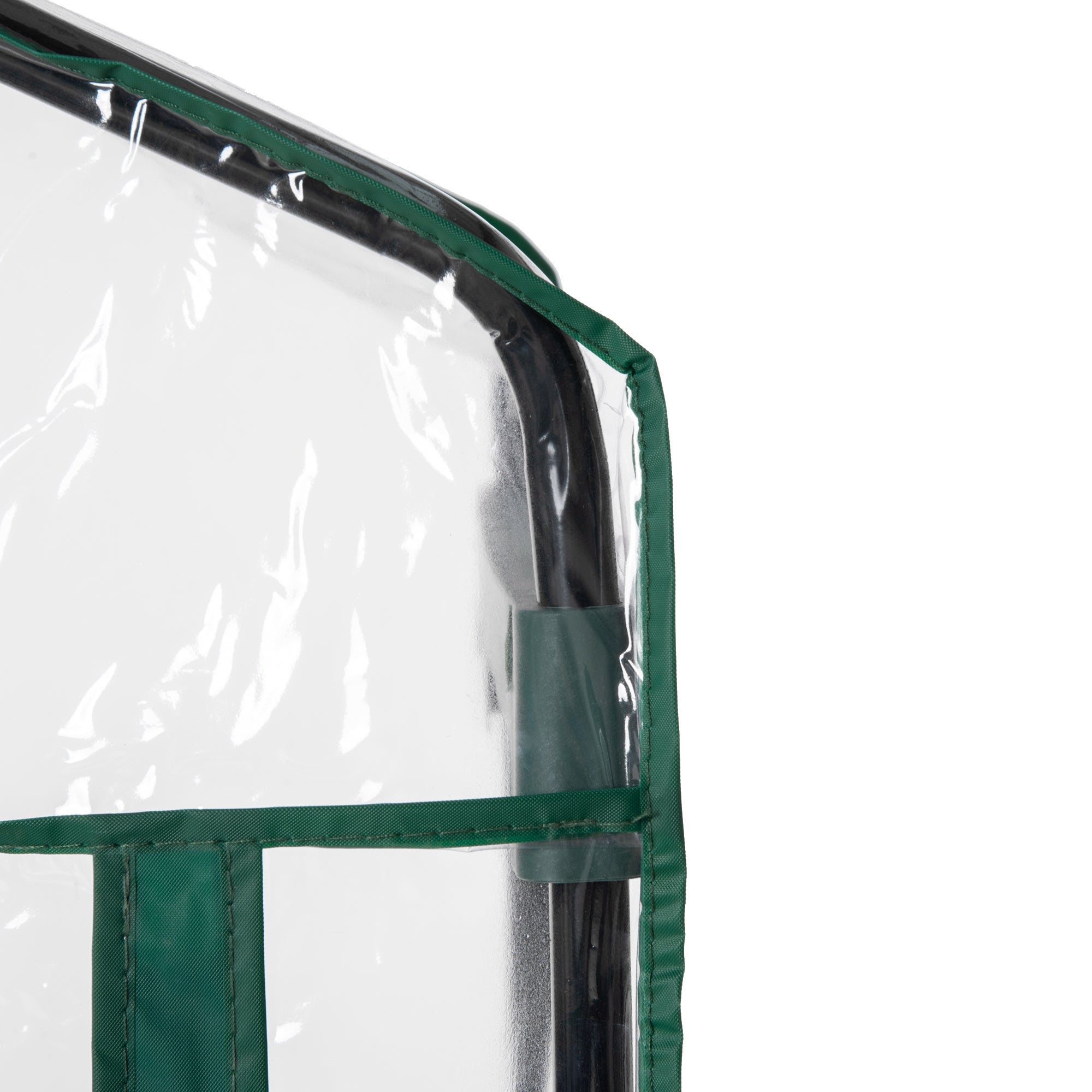 Outsunny 4 Tiers Mini Portable Greenhouse Compact Plant Grow Shed Metal Frame Transparent Clear Cover 160H x 70L x 50Wcm - North Peak Garden Furniture