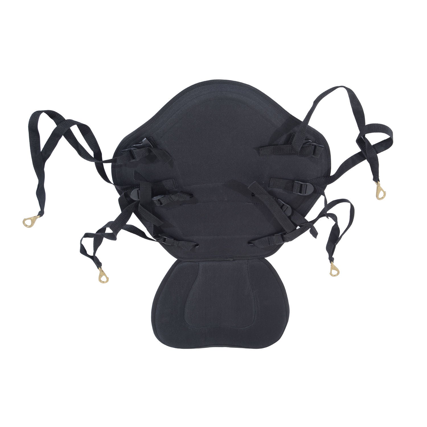 HOMCOM Deluxe Kayak Seat Sit On Top Padded Backrest Canoe Rafting Sports High Back Detachable - North Peak Garden Furniture