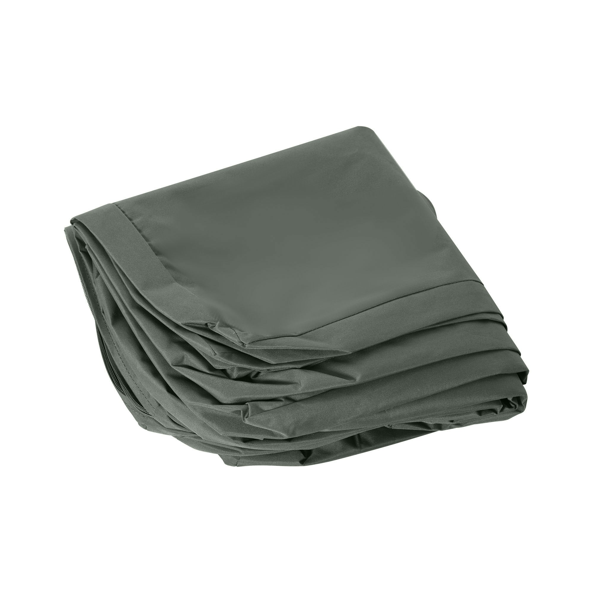 Outsunny Replacement Cushion Cover Garden Rattan Patio Furniture Seat Cover Polyester Outdoor Deep Grey- No Cushion Included - North Peak Garden Furniture