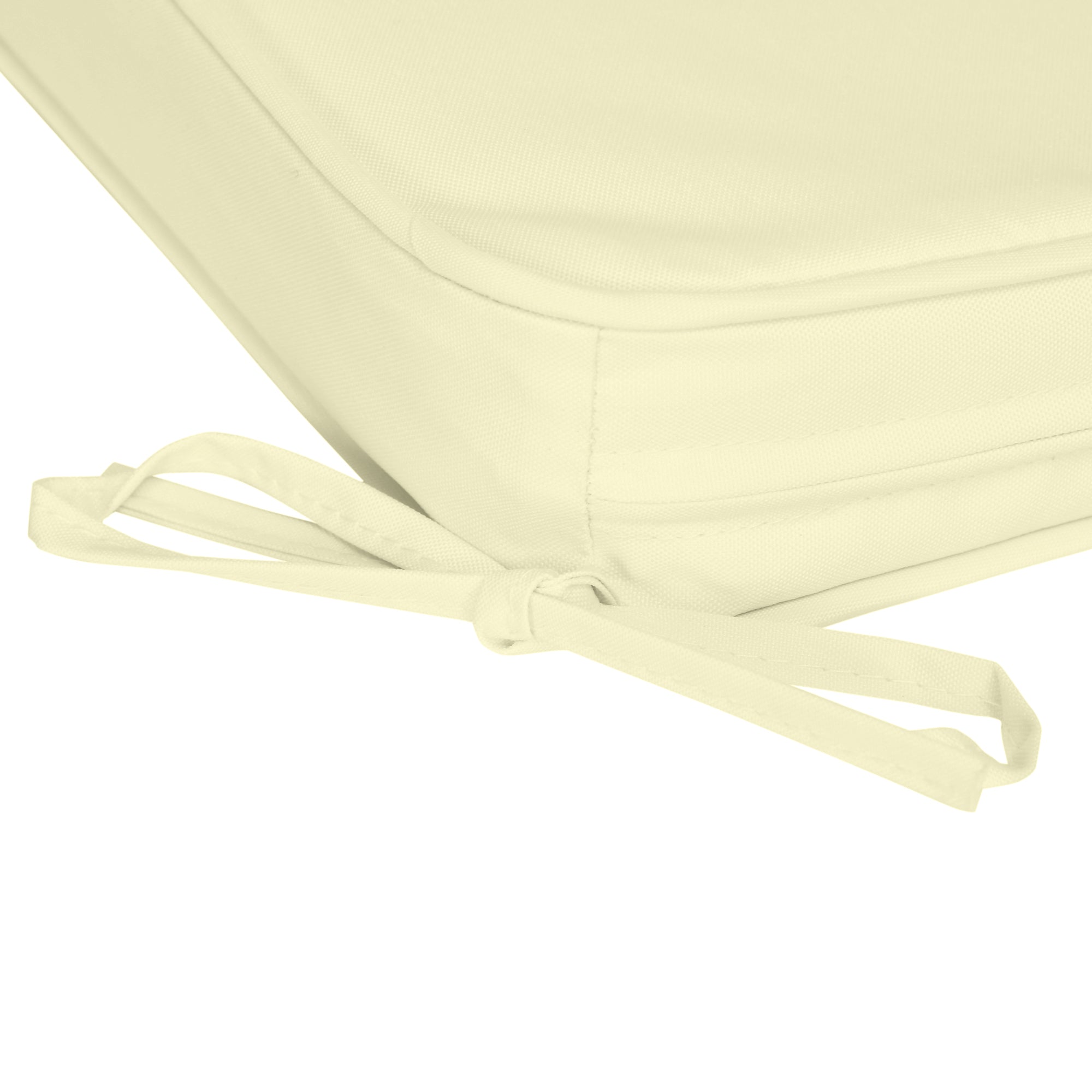 Outsunny Set of 6 Pcs Chair Cushion, 42Lx42Wx5T cm-Cream White - North Peak Garden Furniture