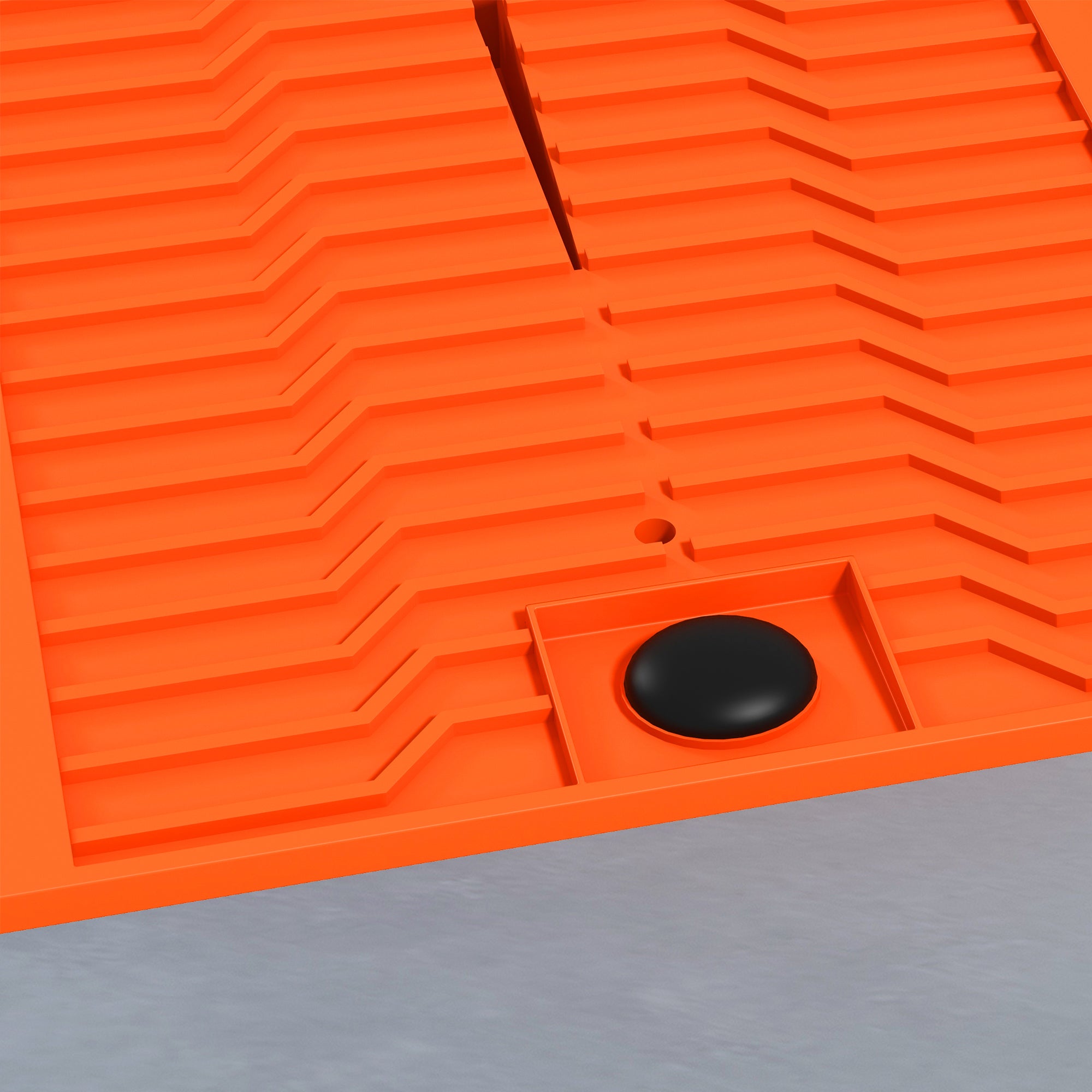 DURHAND 1 Pair Heavy Duty 5 Ton Plastic Garage Workshop Car Service Ramps Lifting Automotive Vehicle Portable, Orange - North Peak Garden Furniture