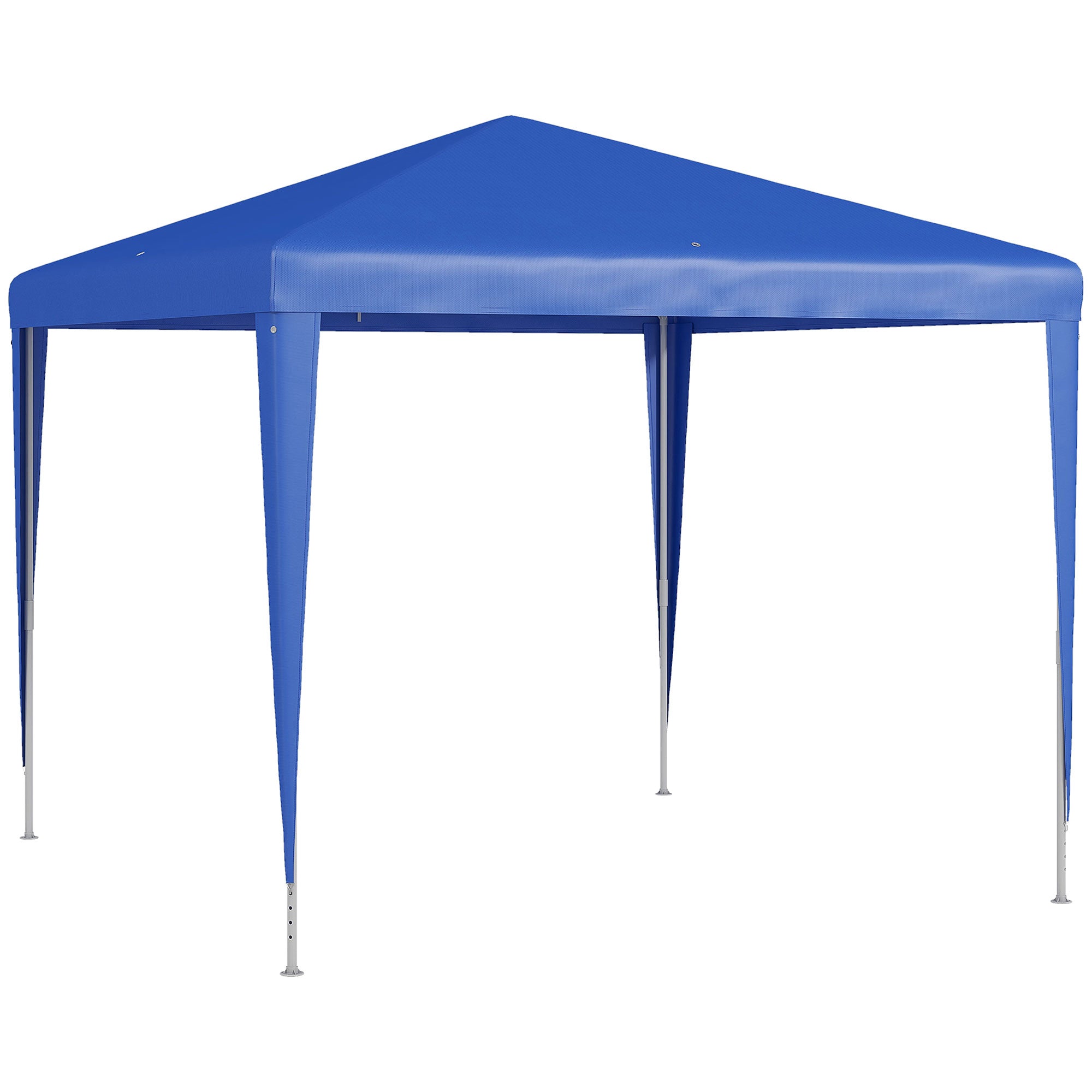 Outsunny 2.7m x 2.7m Garden Gazebo Marquee Party Tent Wedding Canopy Outdoor(Blue) - North Peak Garden Furniture