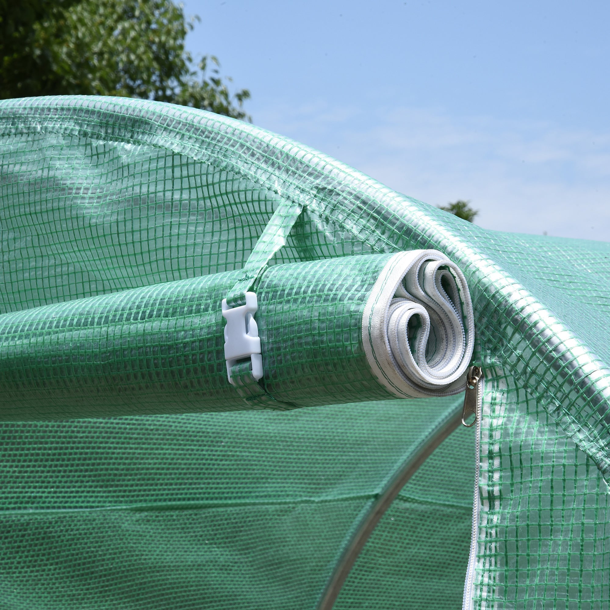 Outsunny Walk-In Greenhouse: Spacious 3 x 2 M, Weather-Resistant, Easy Assembly, Verdant Green