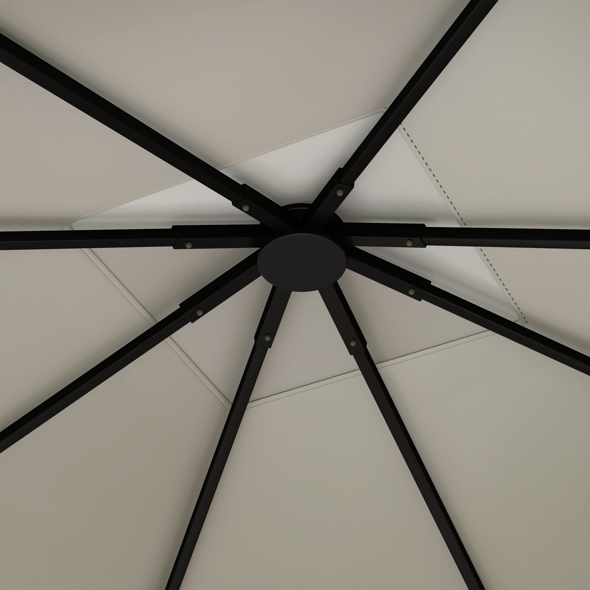 Outsunny 3 x 3(m) Gazebo Canopy Replacement, for 01-0867 - Grey