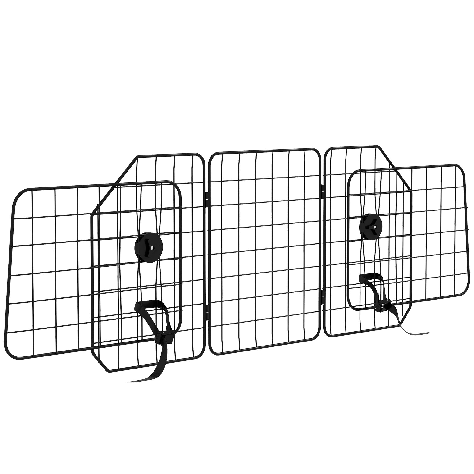 PawHut Dog Guard for Cars, Vans, Vehicles, with 93-150cm Adjustable Width - North Peak Garden Furniture