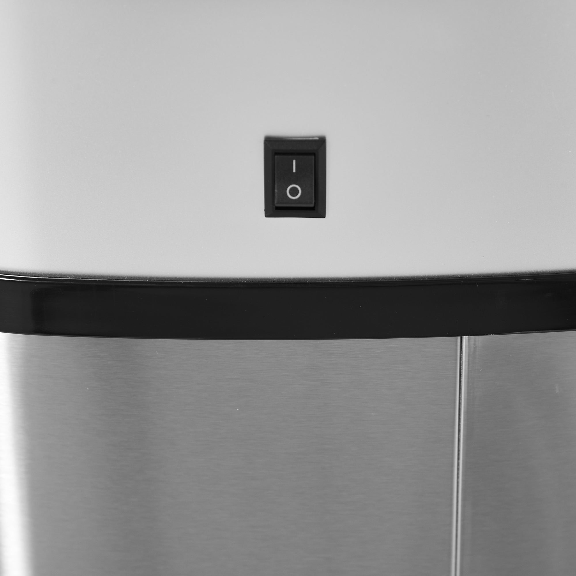 HOMCOM Stainless Steel Kitchen Sensor Dustbin Automatic Touchless Rubbish Garbage Waste Bin 58L Silver - North Peak Garden Furniture