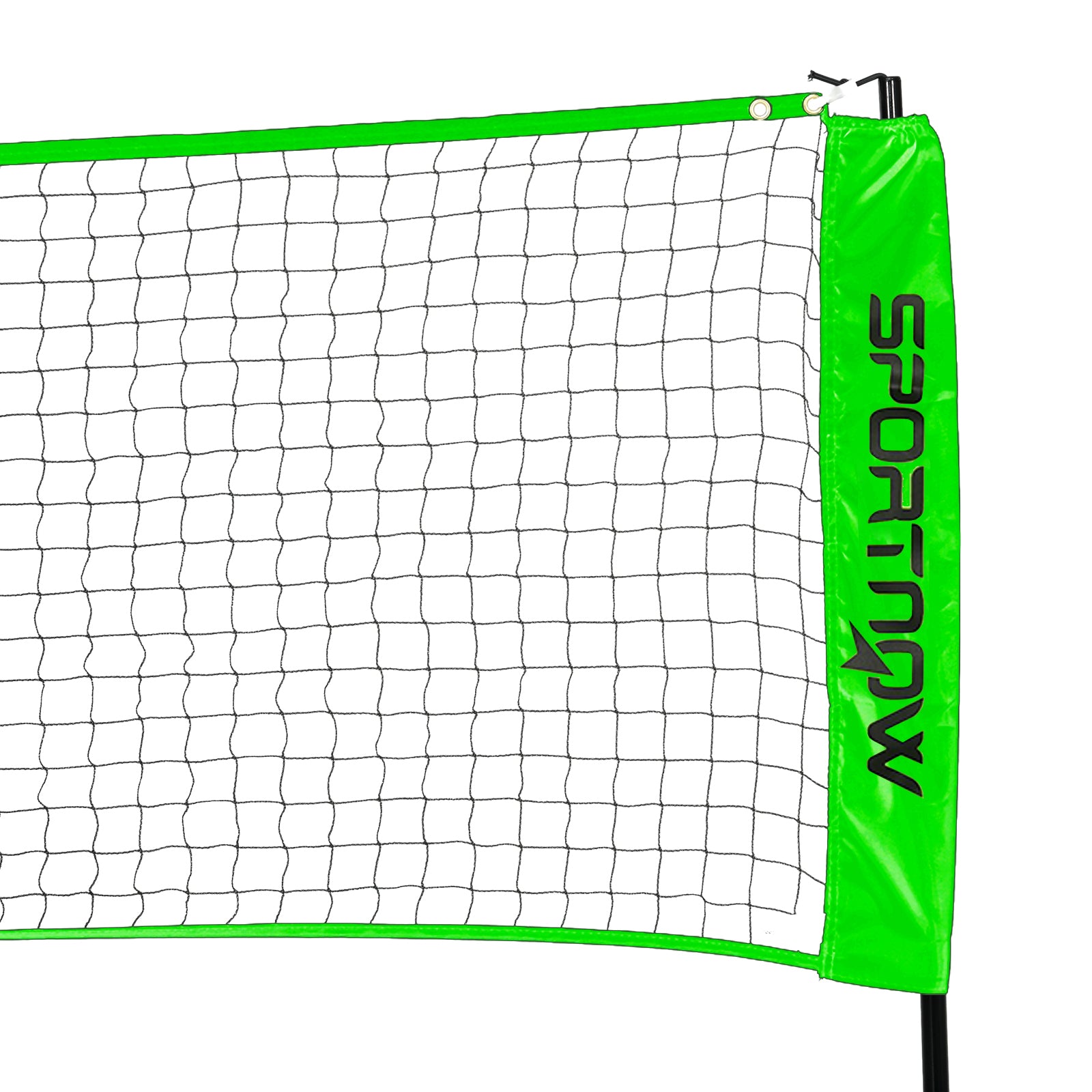 SPORTNOW Badminton Net Set, Height Adjustable Net for Pickleball, Volleyball, Badminton, with 3 Shuttlecocks, 4 Rackets - North Peak Garden Furniture