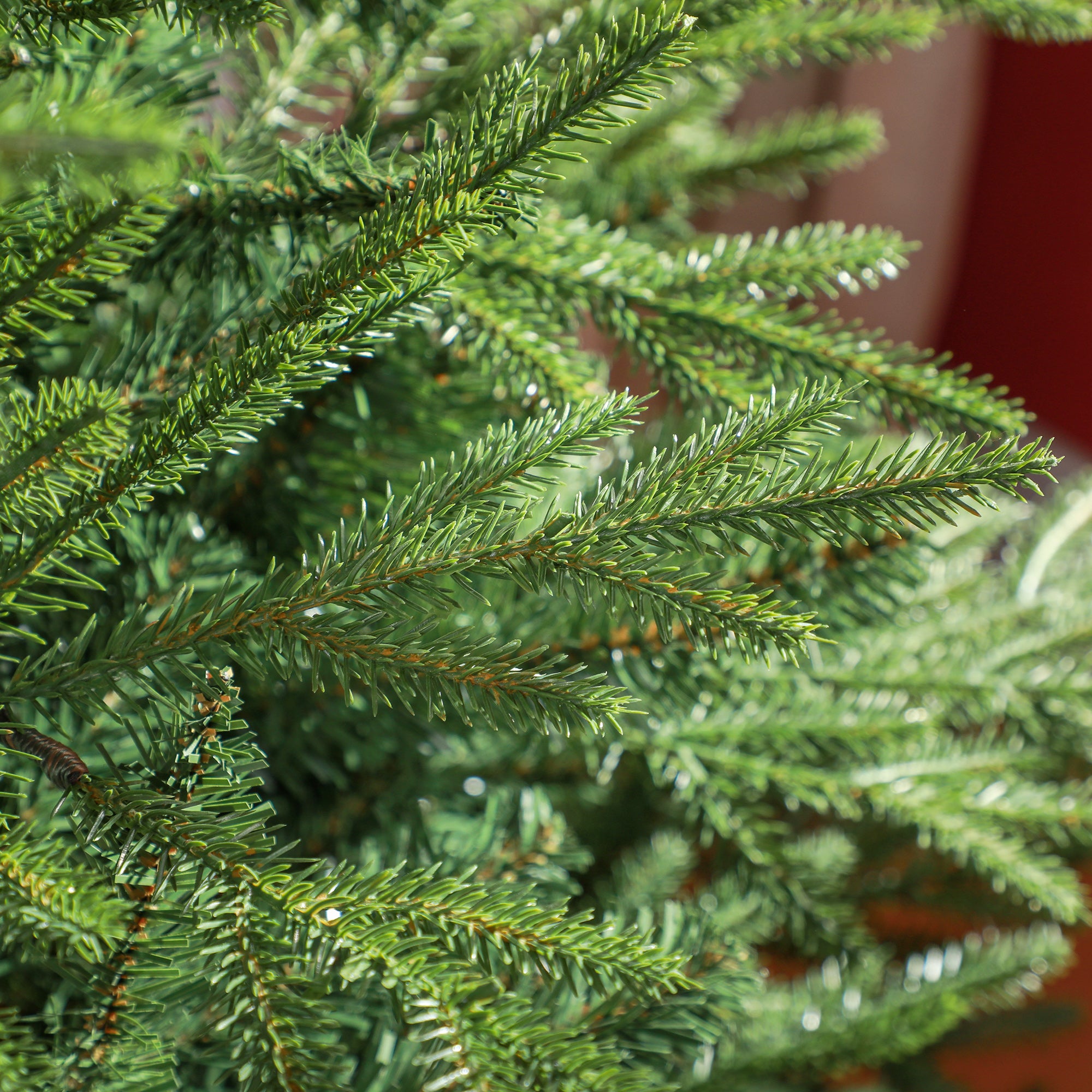 HOMCOM 5ft Bushy and Bare Artificial Christmas Tree - Green - North Peak Garden Furniture