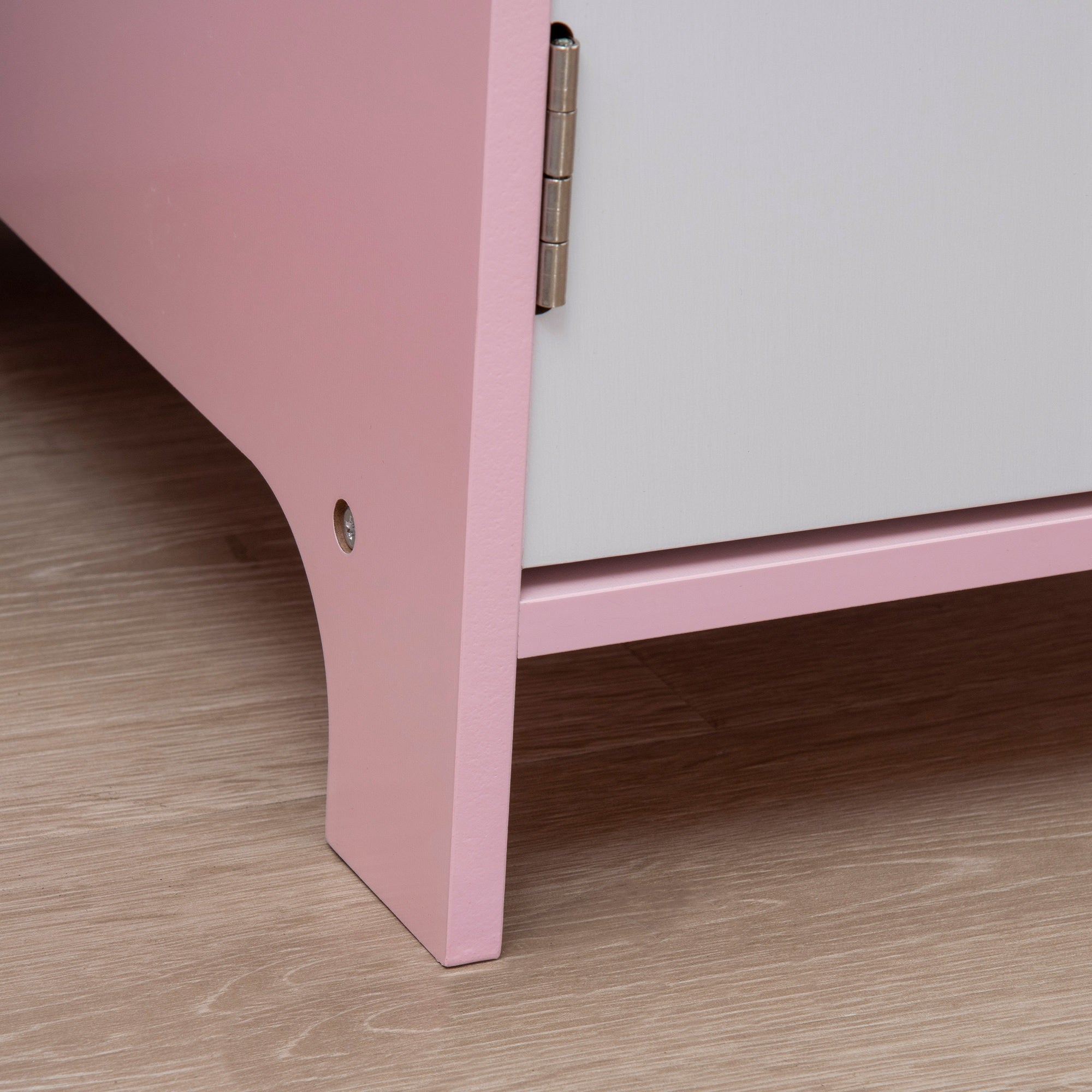 HOMCOM Kids Desk And Chair Set 2 PCs Childrens Table And Chair Set Multi Use Toddler Furniture with Whiteboard, Storage - Pink - North Peak Garden Furniture