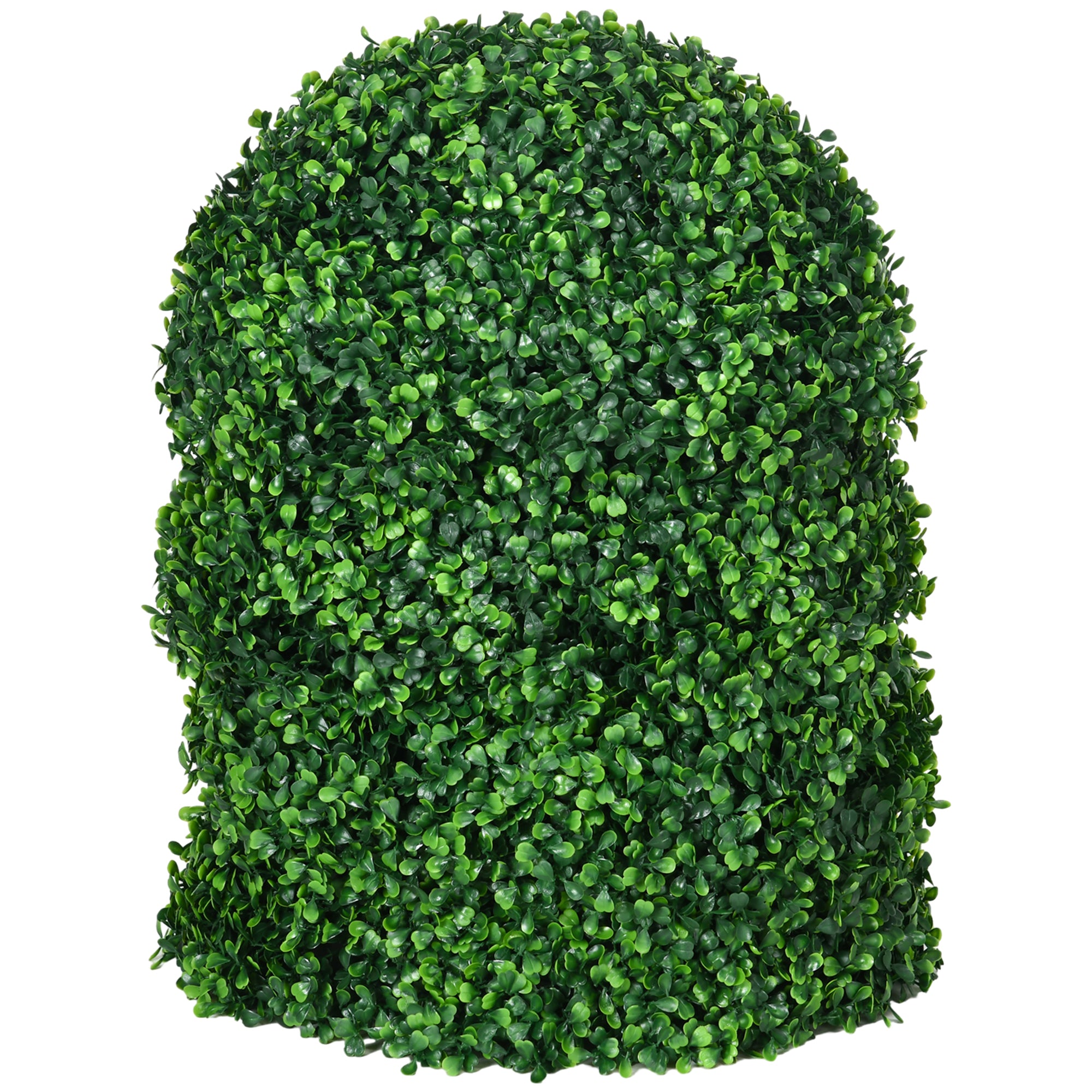 HOMCOM Set of Two Artificial Boxwood Balls Plants - Green