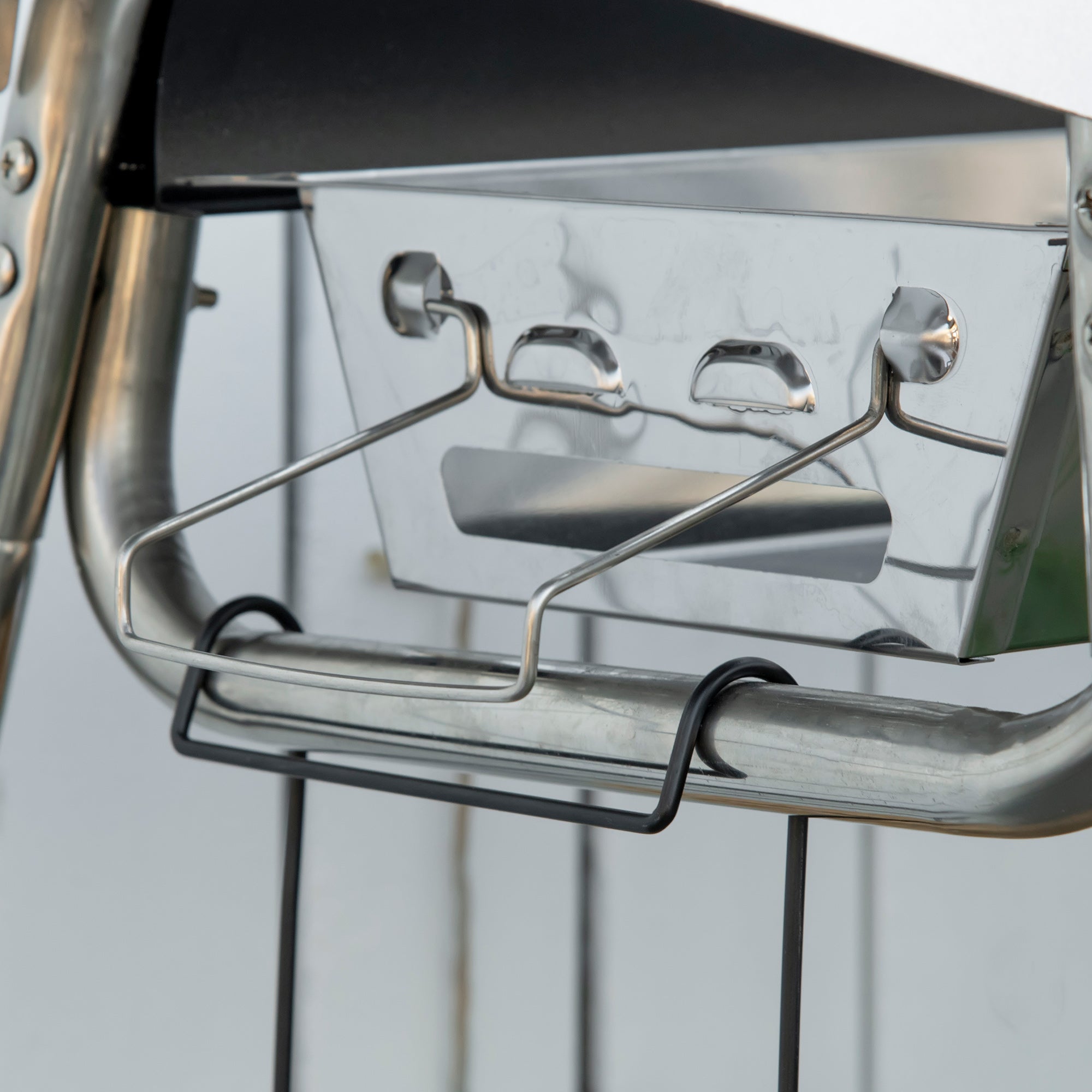 Outsunny Charcoal BBQ Grill - Black - North Peak Garden Furniture