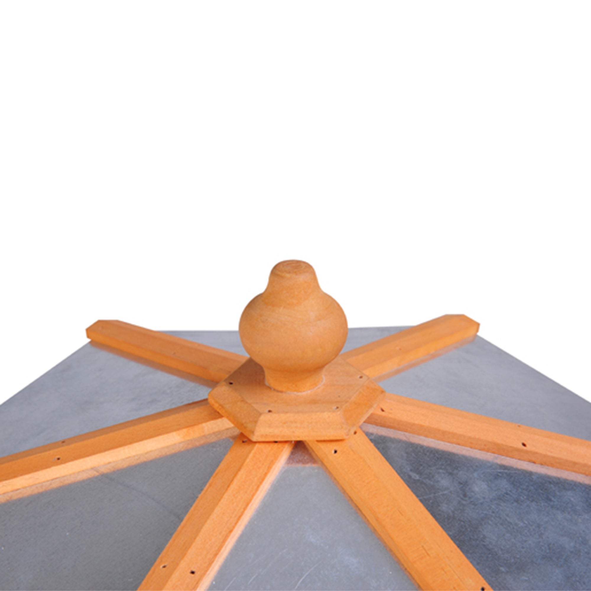 PawHut Wooden Bird Table Free Standing Feeder Garden Sheltered Feeding Station Parrot Stand Birdhouse Φ40x113cm - North Peak Garden Furniture