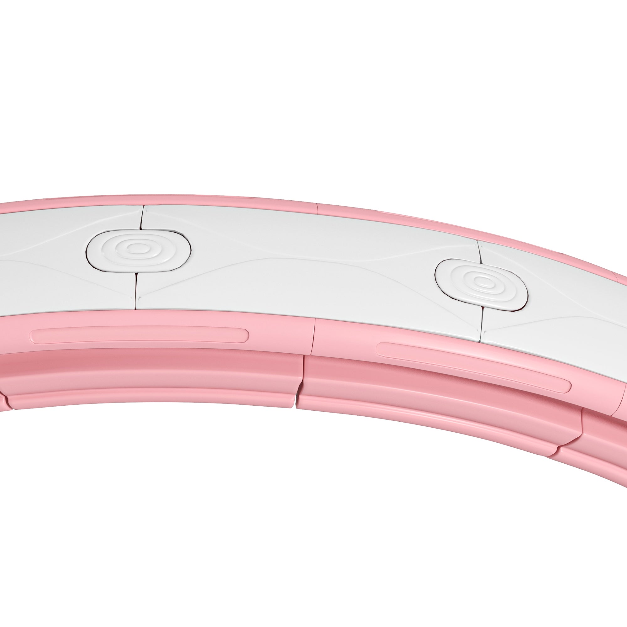 SPORTNOW Smart Weighted Hula Hoop, Massage Hula Ring with 16 Detachable Knots, 360° Auto-Rotating Ball and Digital Counter - North Peak Garden Furniture
