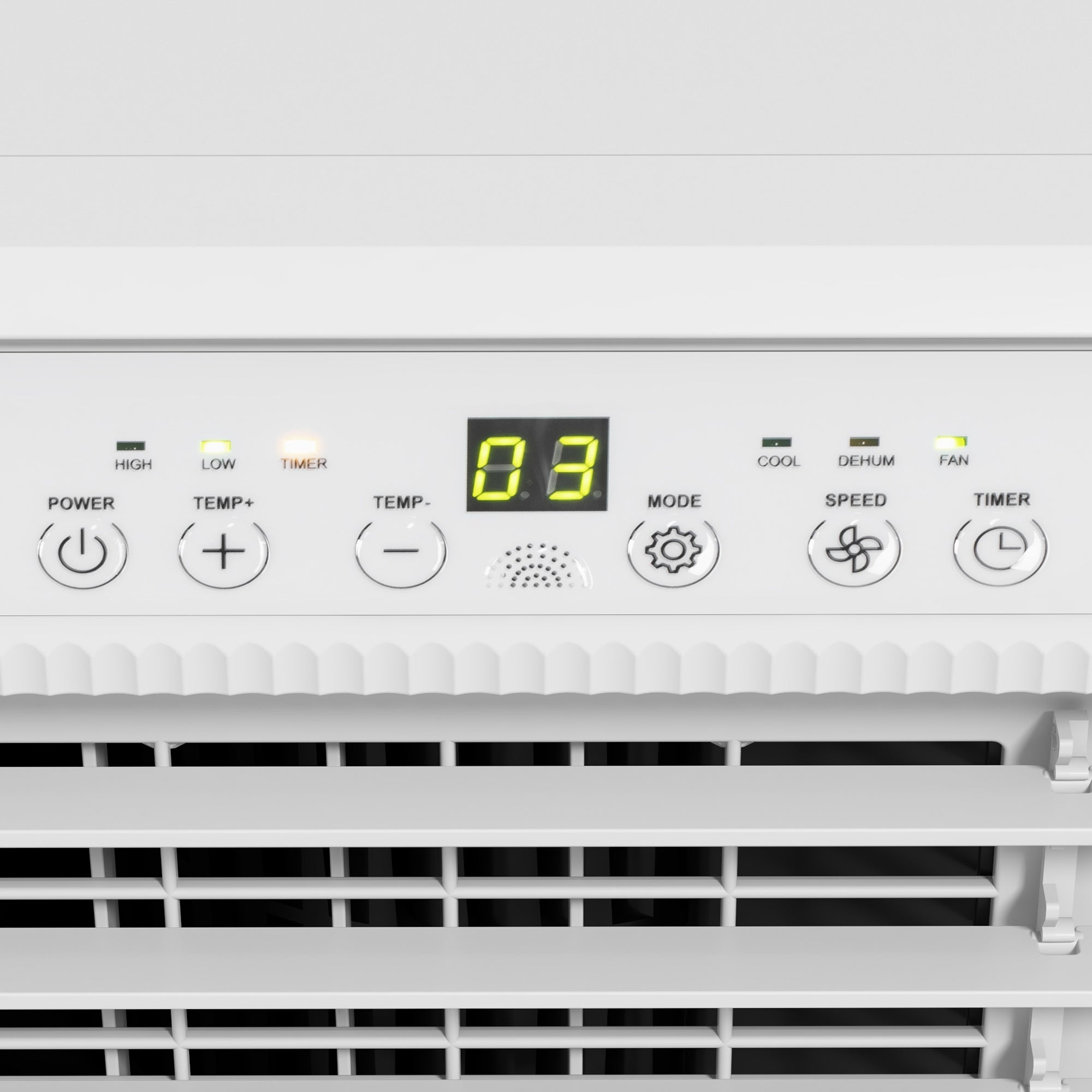 HOMCOM 9,000 BTU Mobile Air Conditioner for Room up to 28m², with Dehumidifier, 24H Timer, Wheels, Window Mount Kit