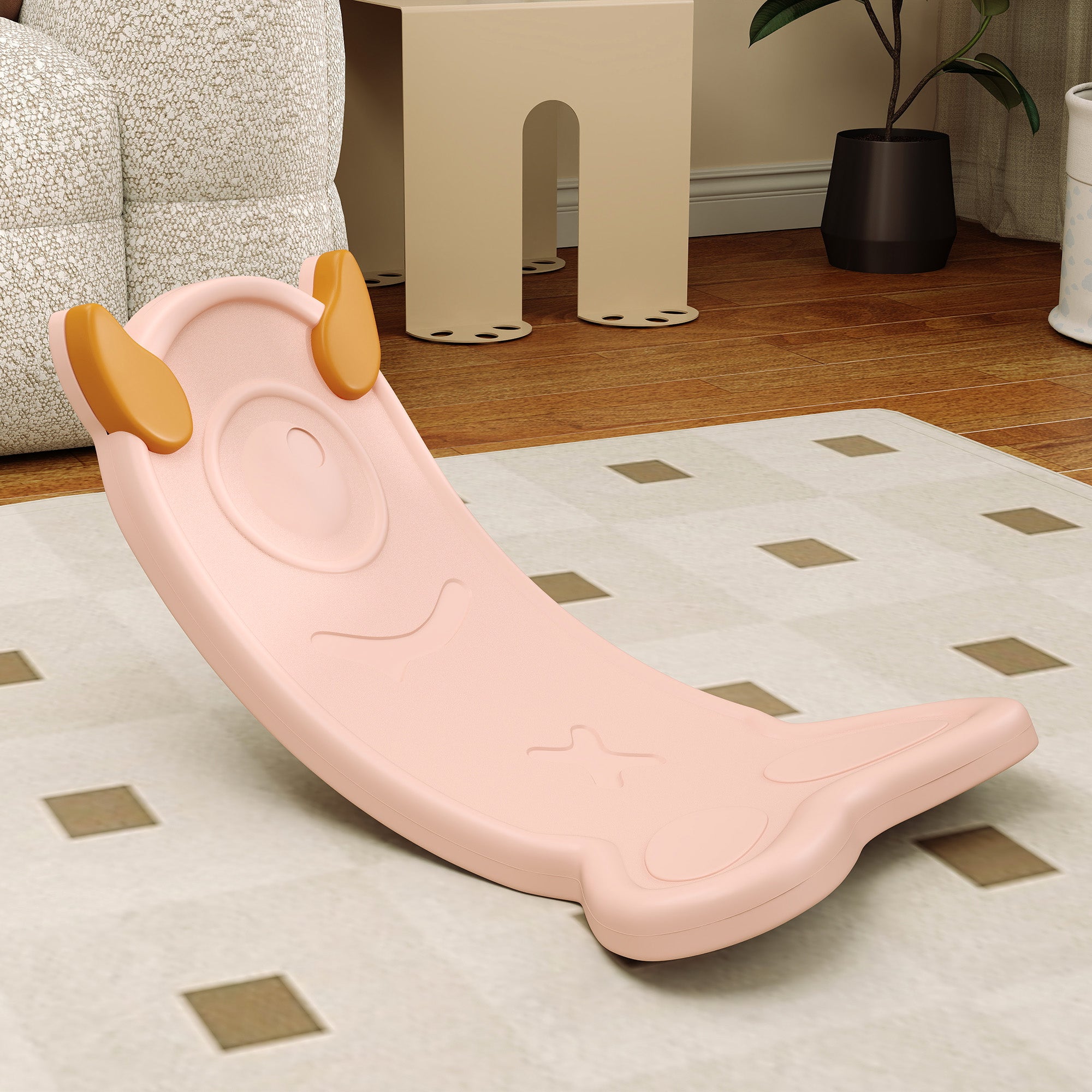 AIYAPLAY Balance Board for Kids Balance Training & Sensory Play, Pink