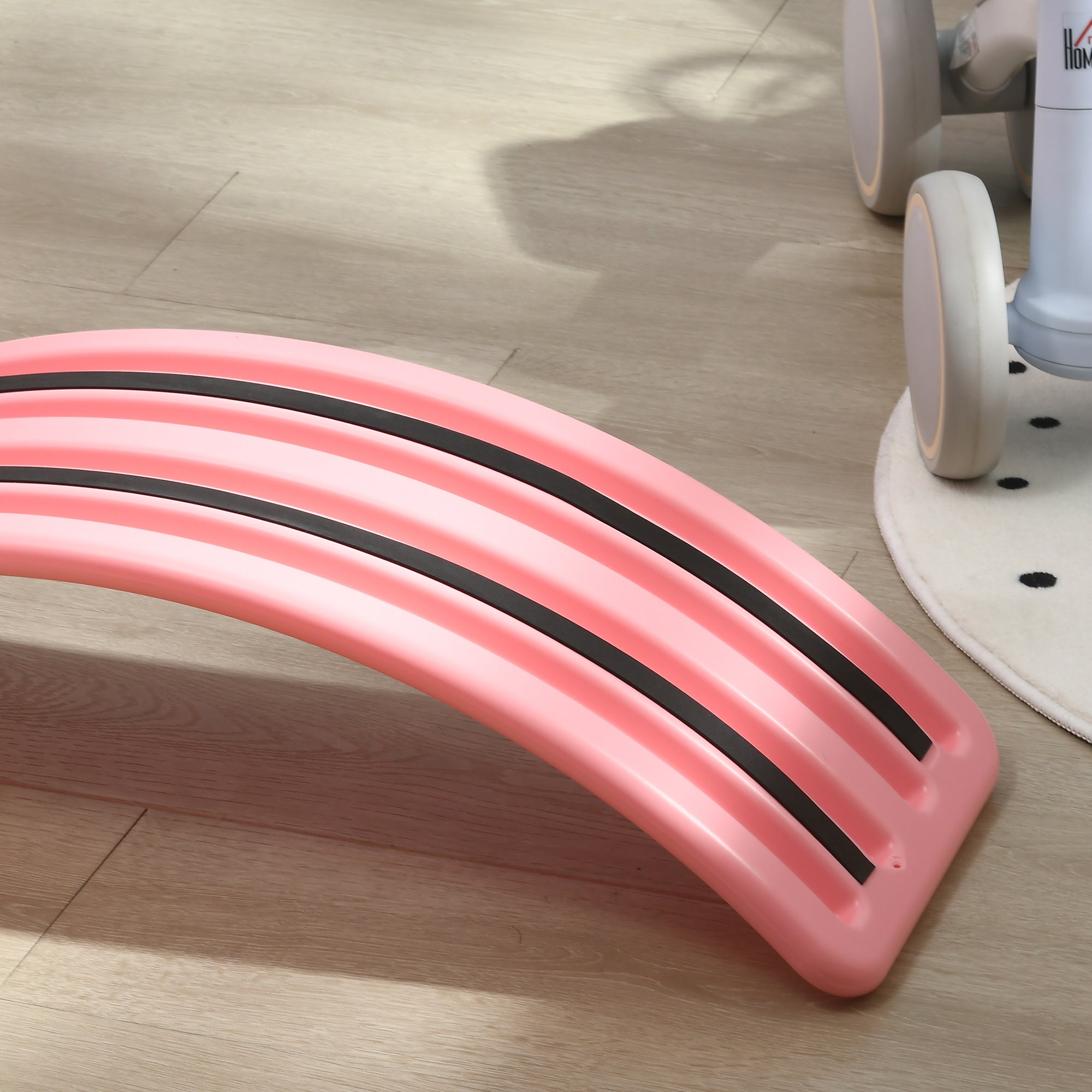 ZONEKIZ Balance Board, Kids Wobble board, for Ages 3-6 Years - Pink - North Peak Garden Furniture