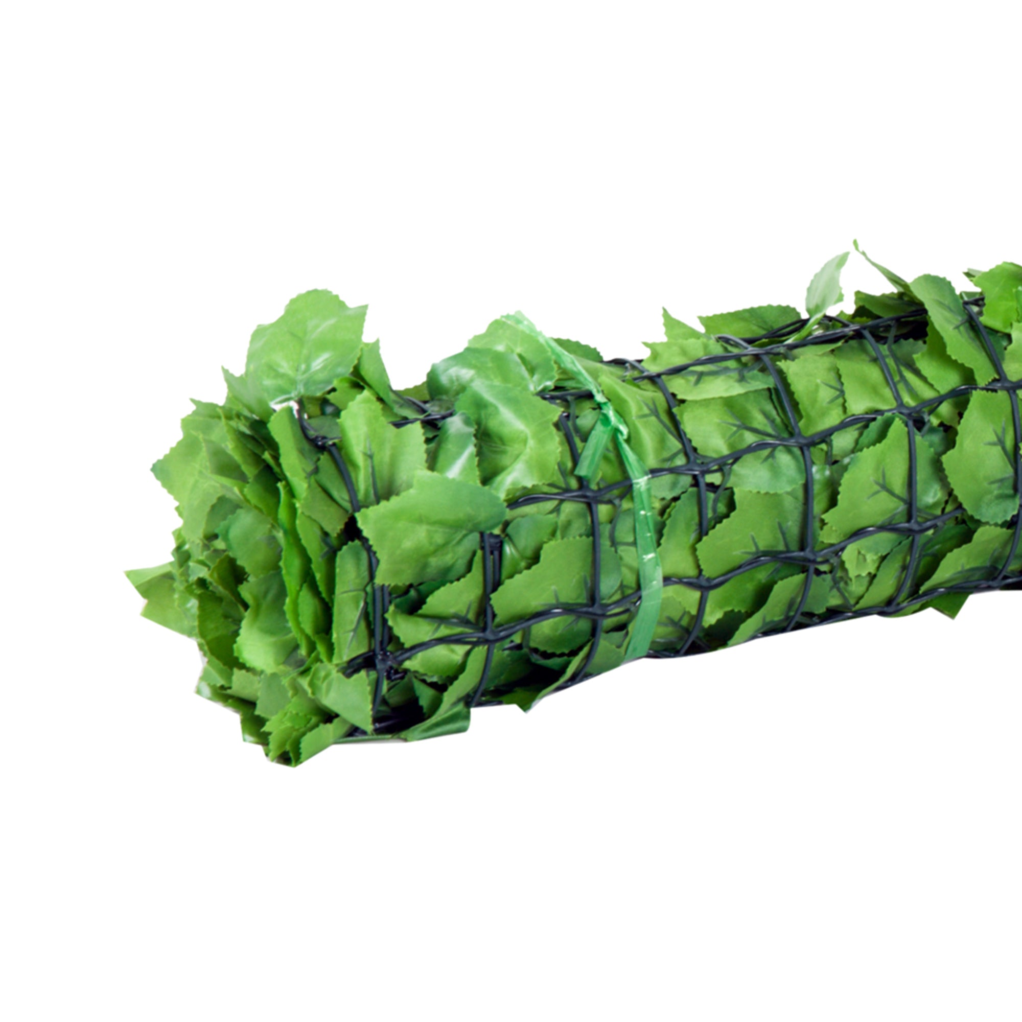 Outsunny 3 x 1m Artificial Leaf Wall - Green - North Peak Garden Furniture