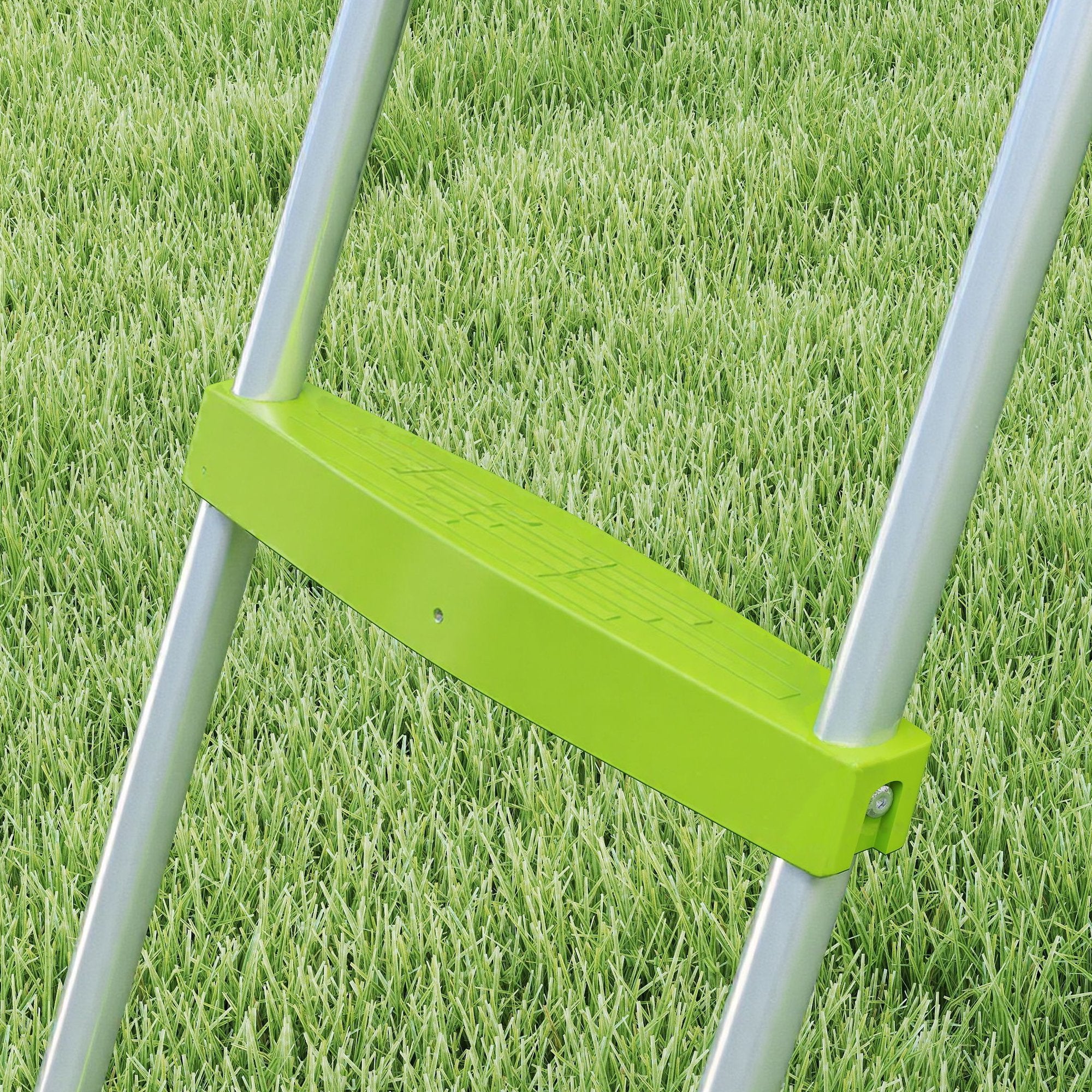AIYAPLAY Freestanding Kids Slide with Climbing Ladder, Outdoor Playground Equipment for Children Ages 3-8 Years, Green - North Peak Garden Furniture