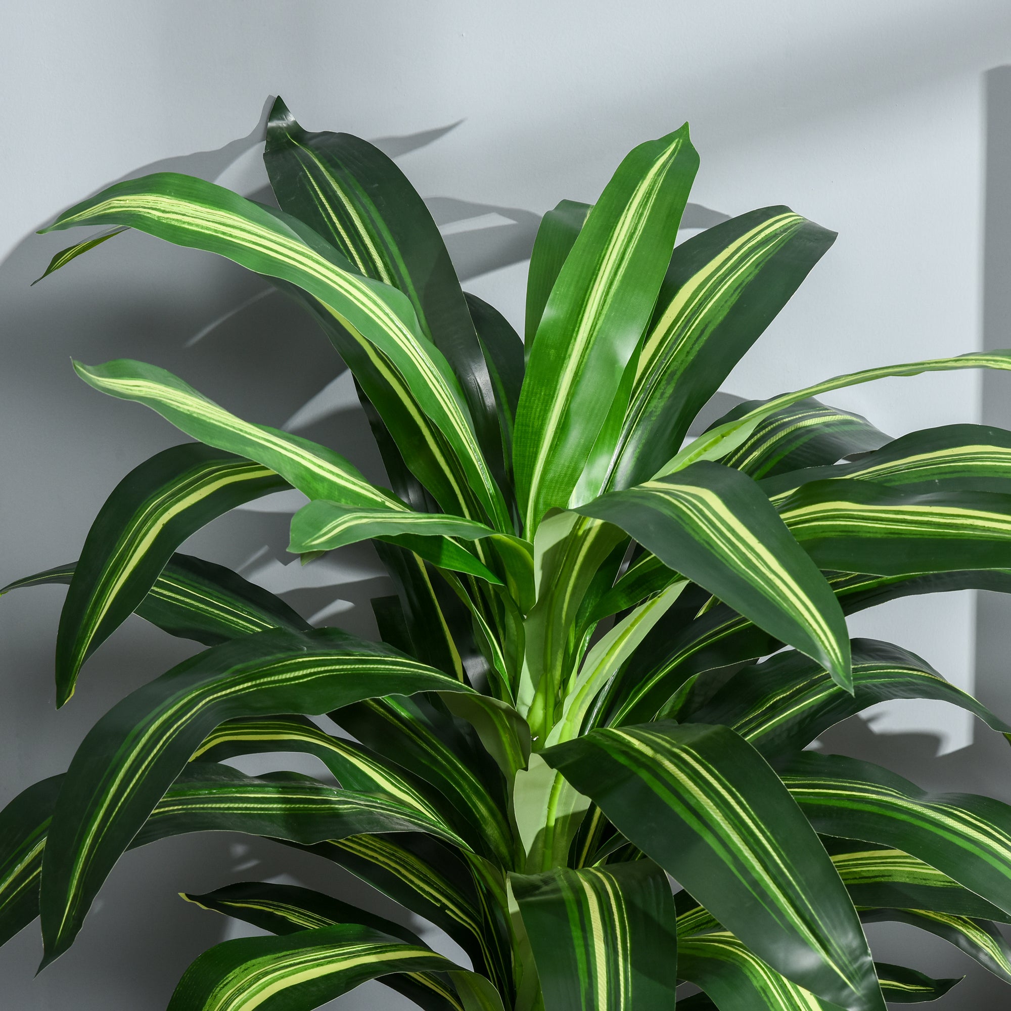 Outsunny Set of Two Artificial Dracaena Plants - North Peak Garden Furniture