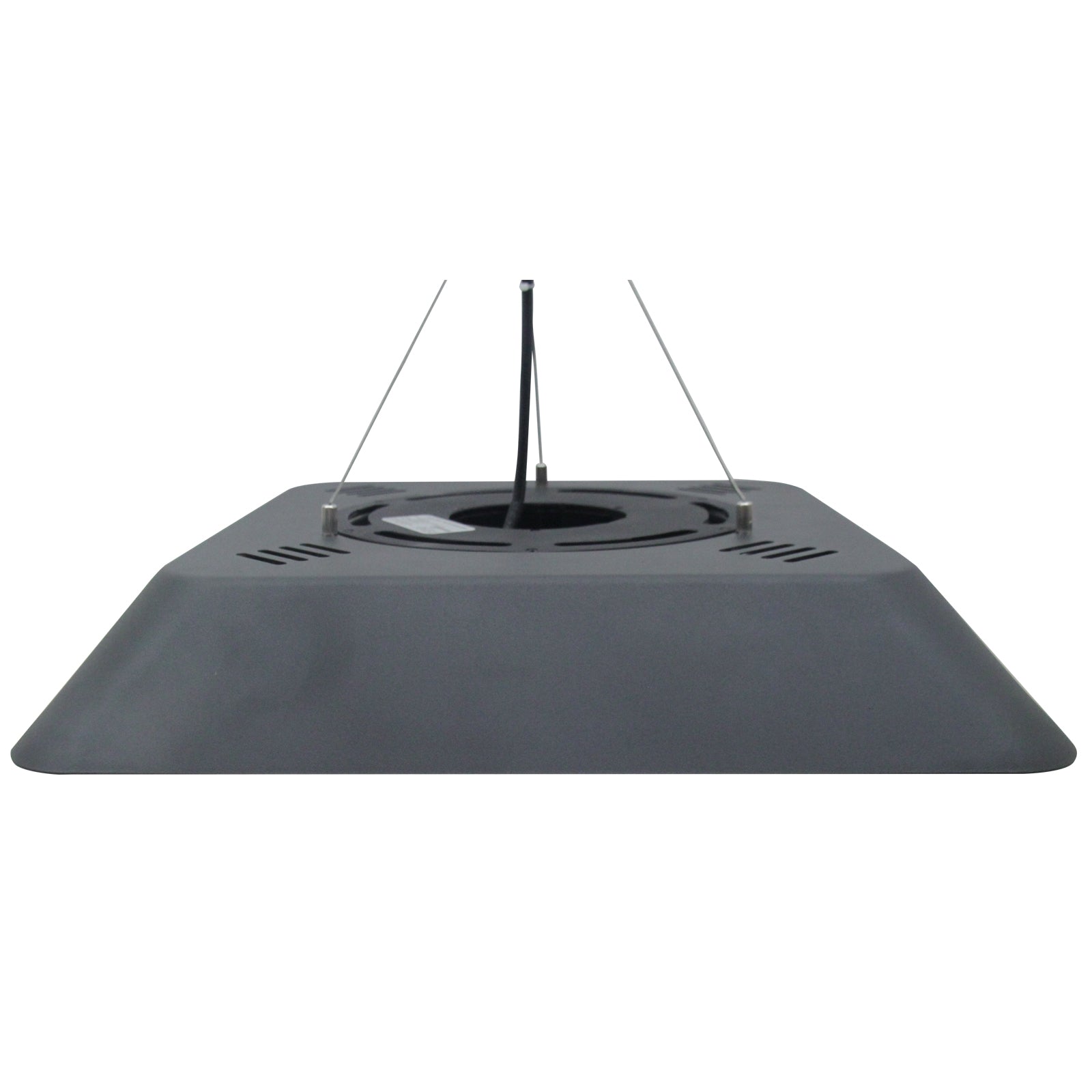 Outsunny 2000W Electric Hanging Patio Heater Ceiling Mounted Halogen Heating Indoor Outdoor with Remote Control Aluminium - North Peak Garden Furniture