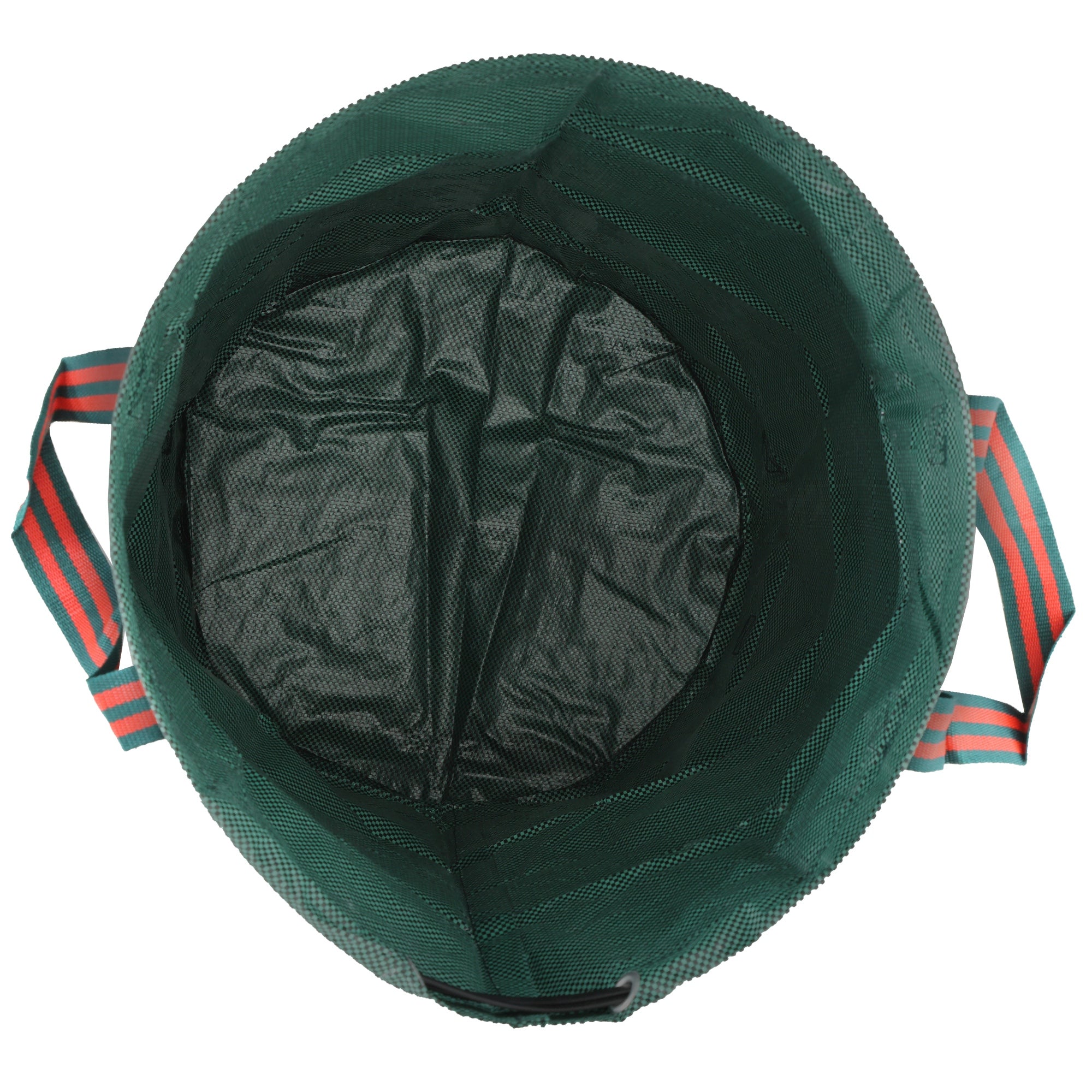 Outsunny Garden Waste Bags, 272L x 3 Heavy Duty Garden Bags, Foldable and Reusable Waste Sacks with Handles for Loading Leaf, Trash, Debris, Green - North Peak Garden Furniture