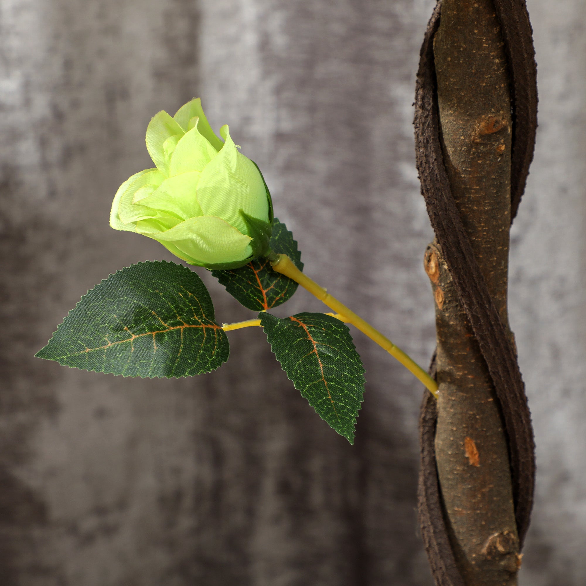 Outsunny Set of Two Faux Rose Trees - Green - North Peak Garden Furniture