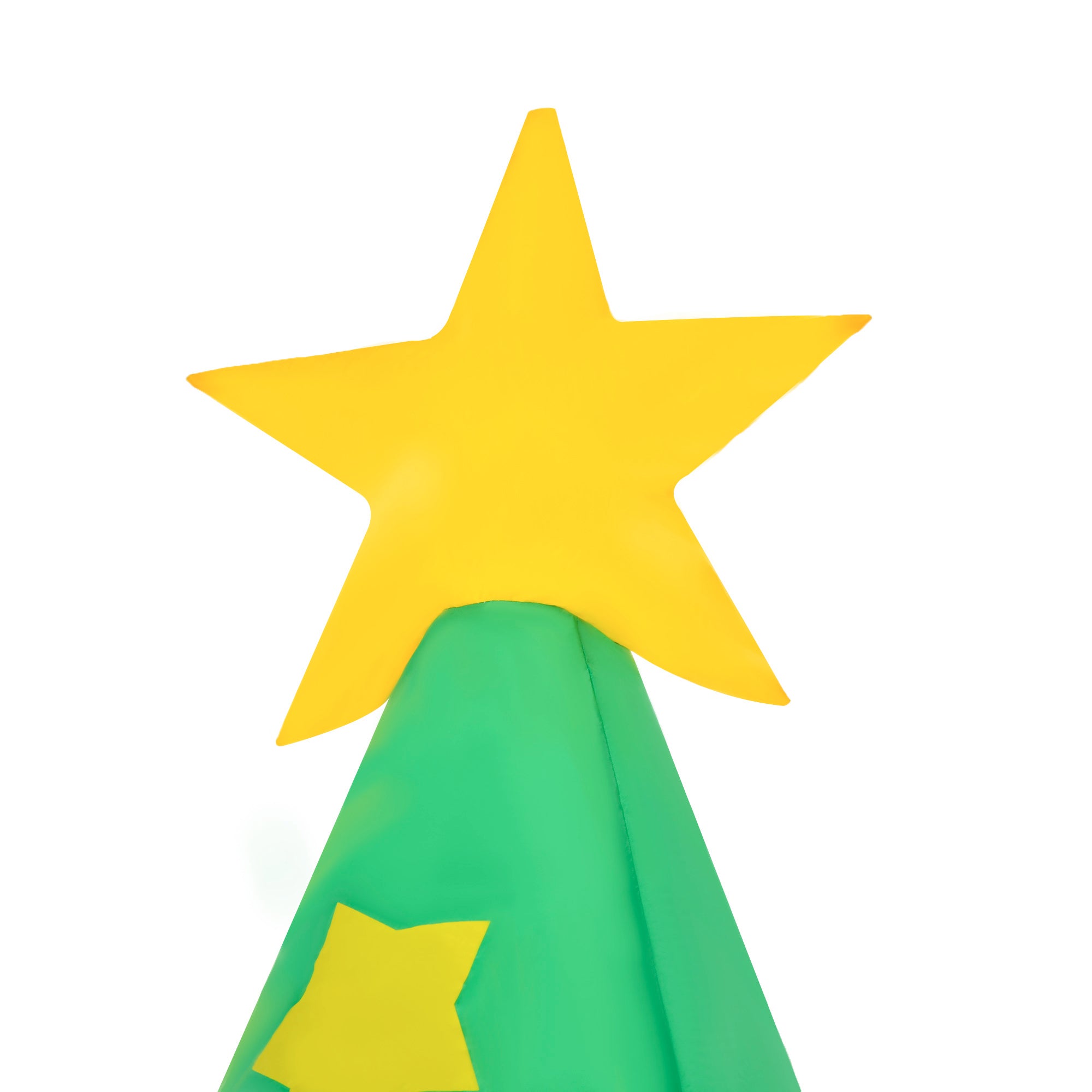 HOMCOM 7FT Christmas Inflatable Tree LED Lighted for Indoor Outdoor Decoration - North Peak Garden Furniture