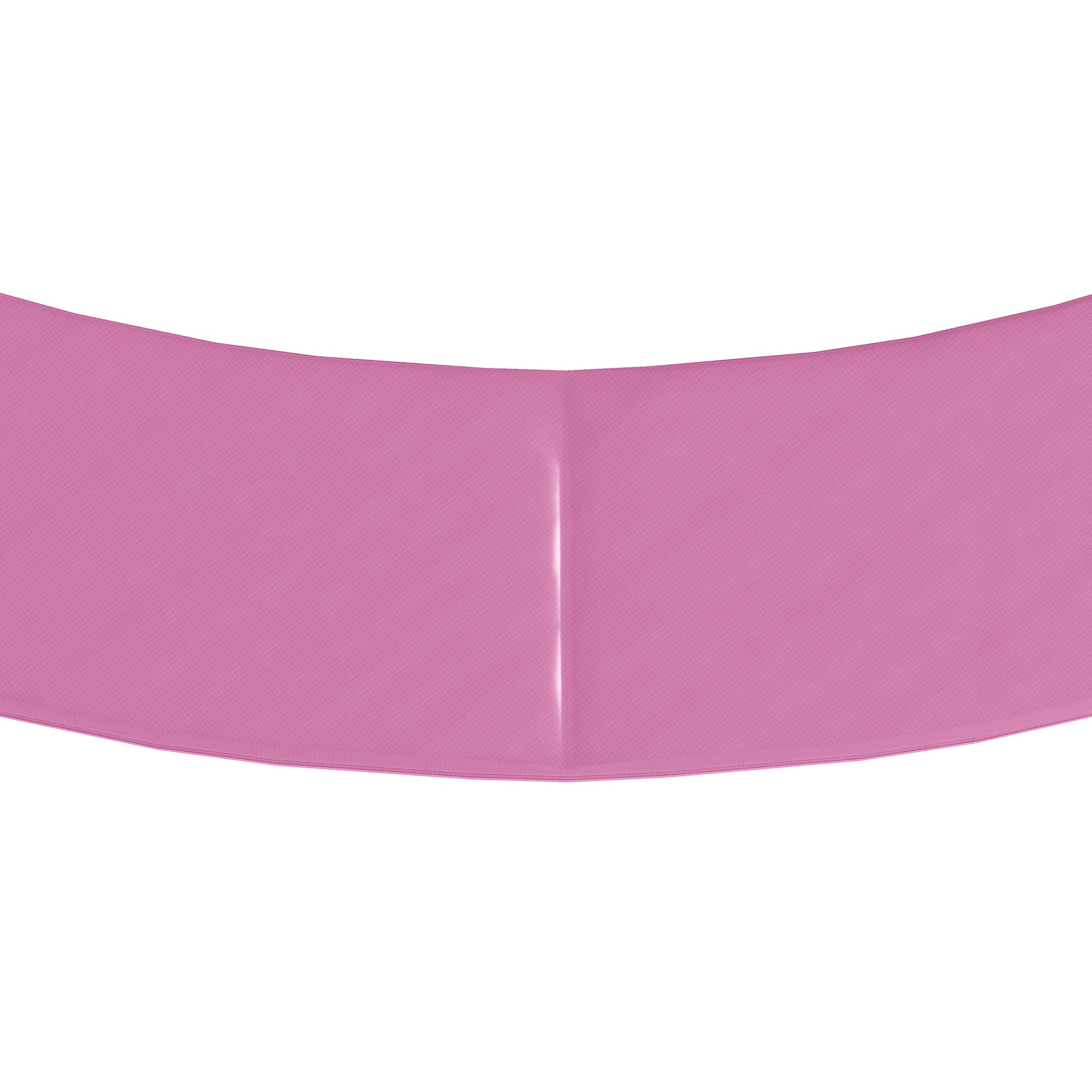 SPORTNOW 12FT Trampoline Spring Cover, Plastic Trampoline Pad Replacement with Elastic Cord, Waterproof, UV Resistant and Tear-Resistant, All-Weather Trampoline Accessories, Pink - North Peak Garden Furniture