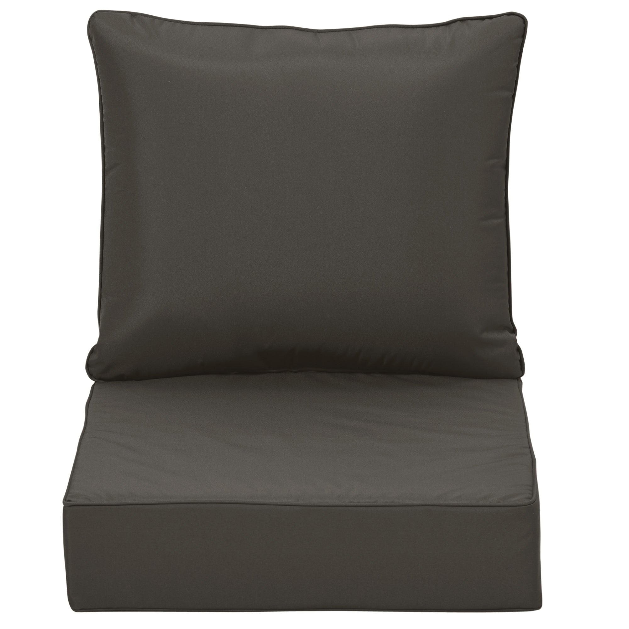 Outsunny Outdoor Seat and Back Cushion Set Patio Deep Seating Chair Replacement Cushion - North Peak Garden Furniture