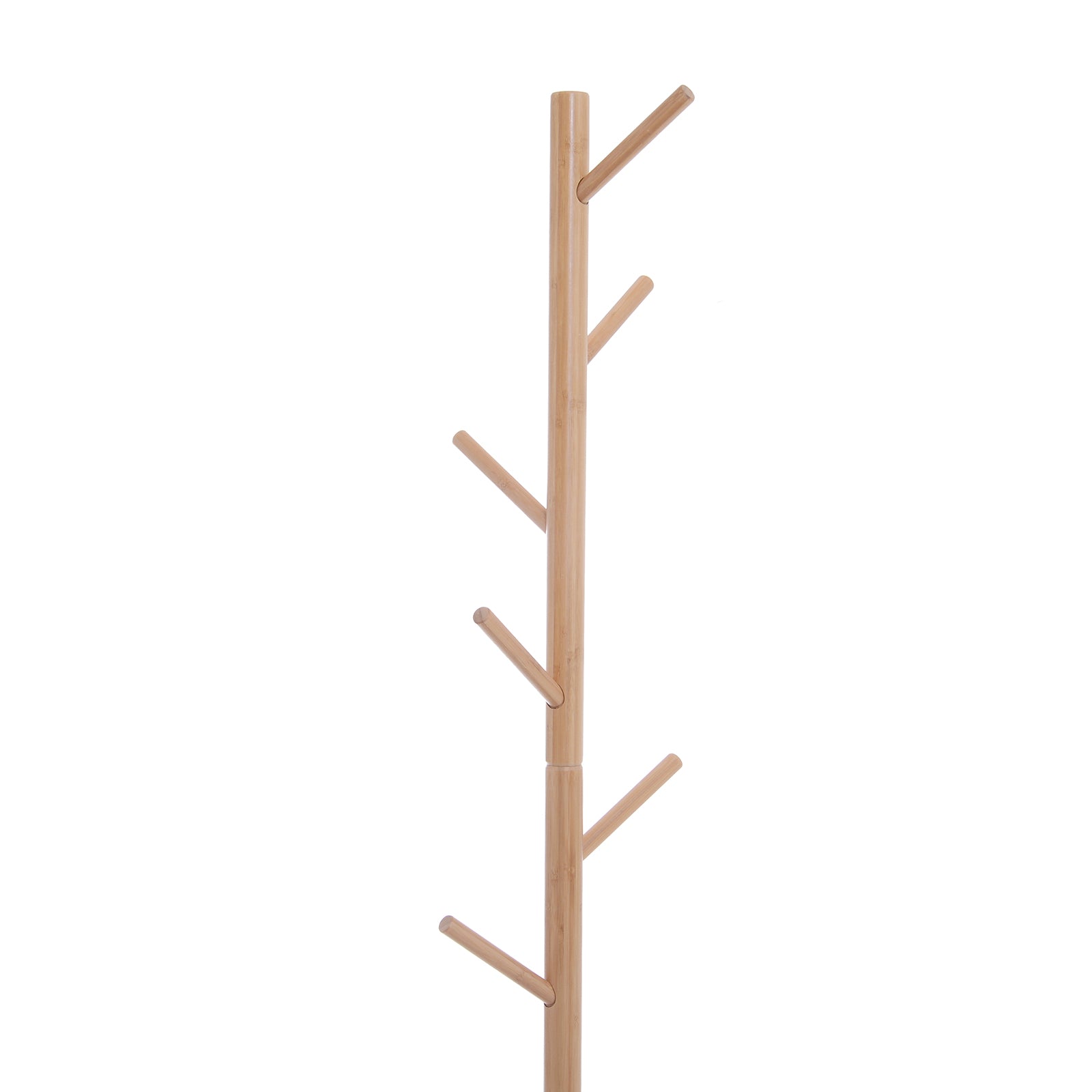 HOMCOM 180 cm Hallway Coat Rack Storage Bench Tree Hat Hanger Entryway Stand Garment Organiser Bedroom Living Room - North Peak Garden Furniture