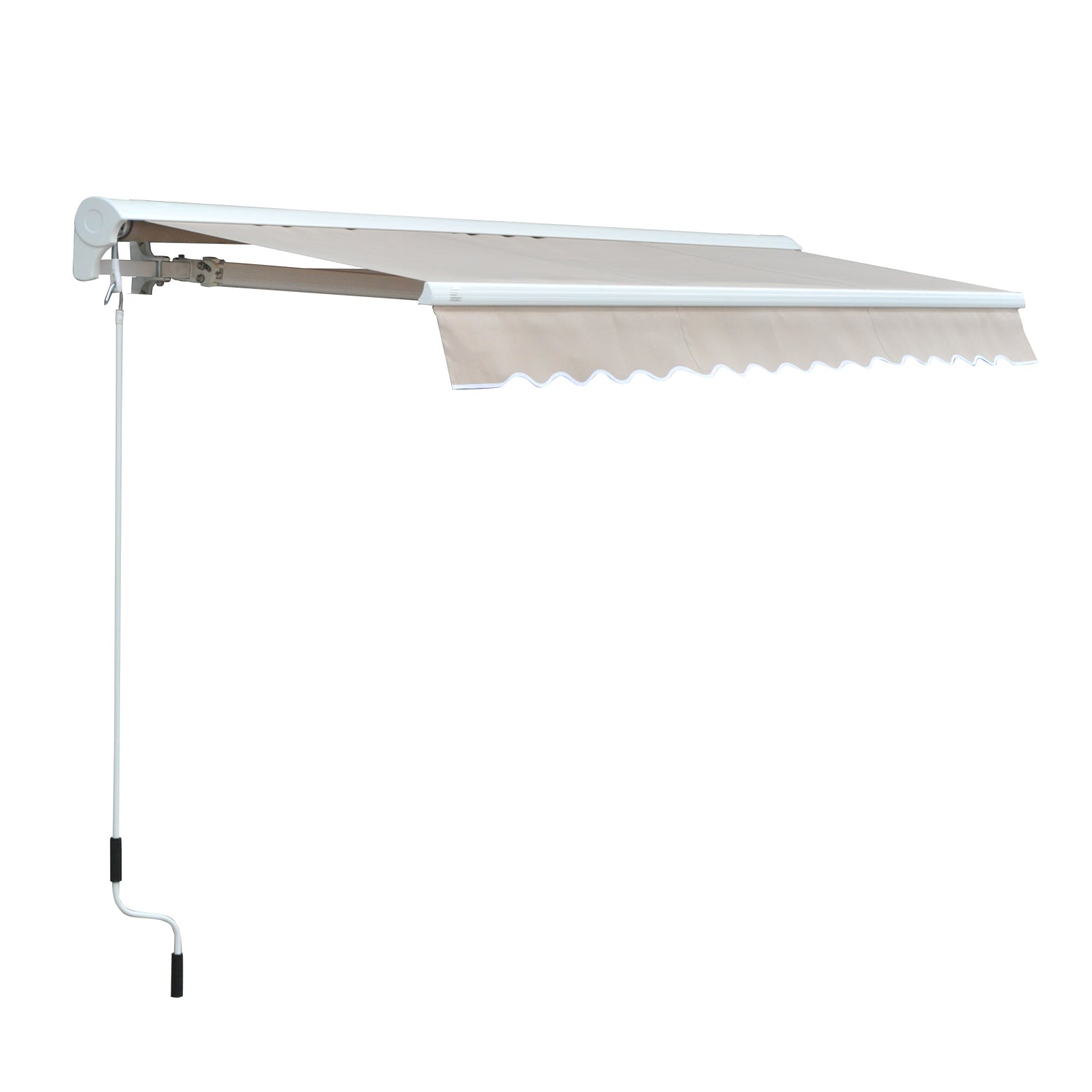 Outsunny 2.95Lx2.5M  Retractable Manual/Electric Awning