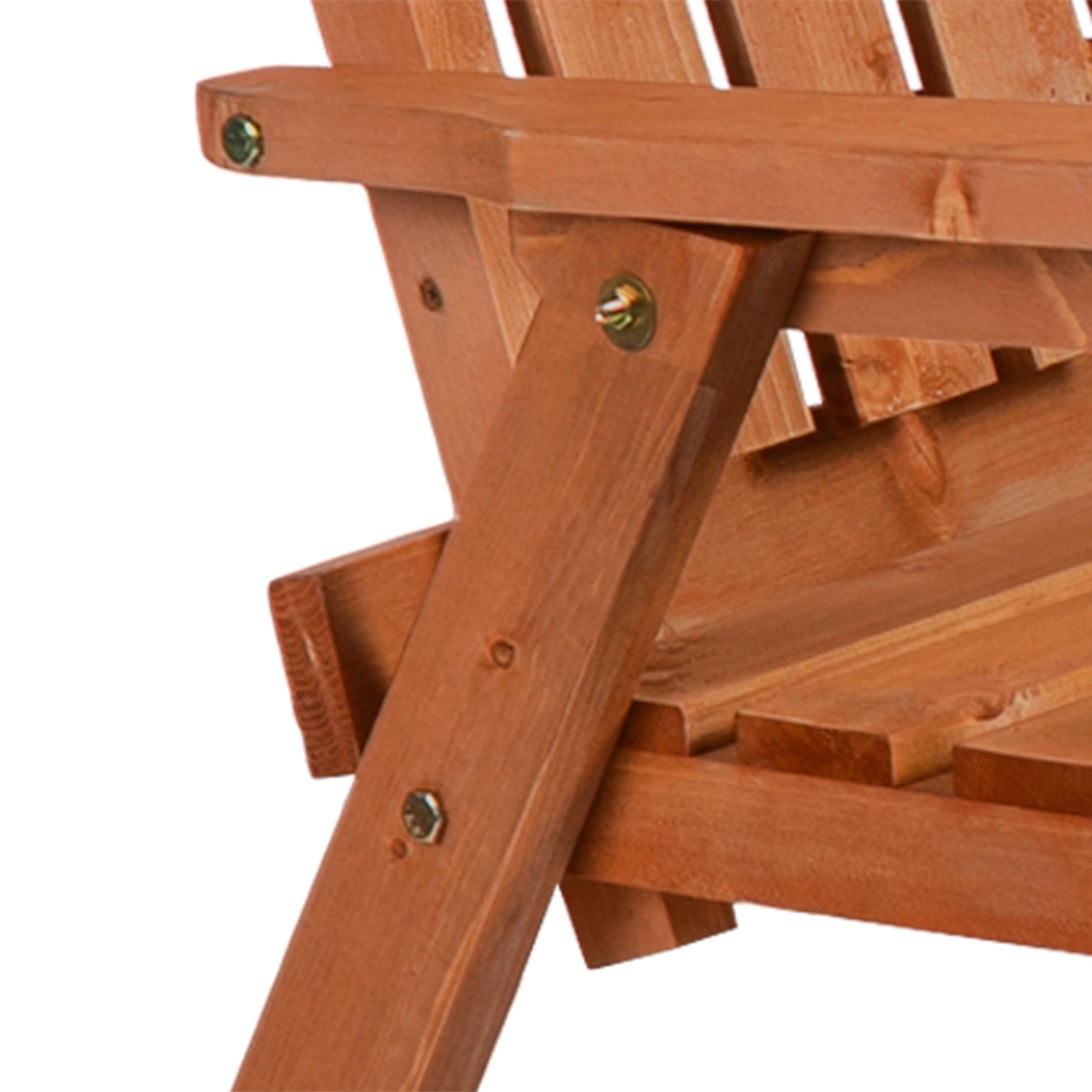 Outsunny 2-Seater Fir Wood Bench w/ Centre Table - North Peak Garden Furniture