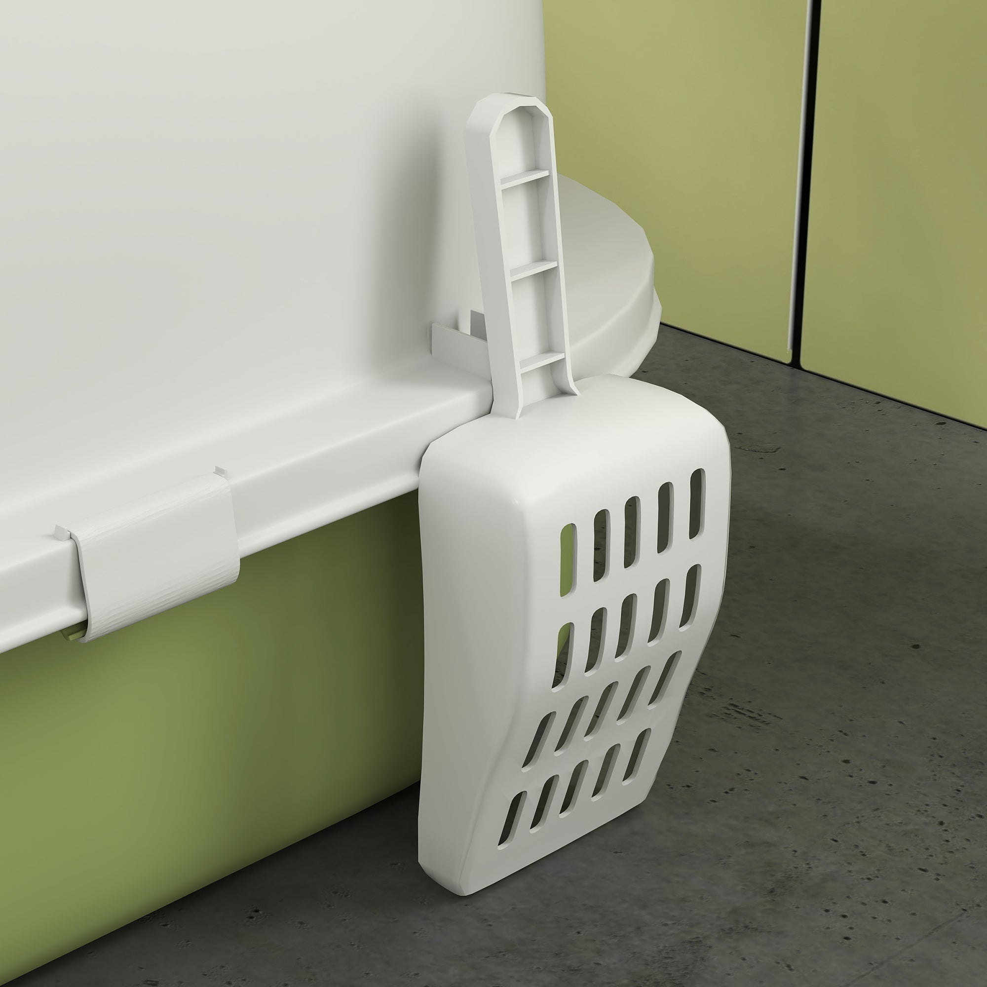 PawHut Enclosed Cat Litter Box w/ Pull-Out Drawer, Scoop, Deodorising Bags for Odour Control, Privacy, Portable, Easy to Clean