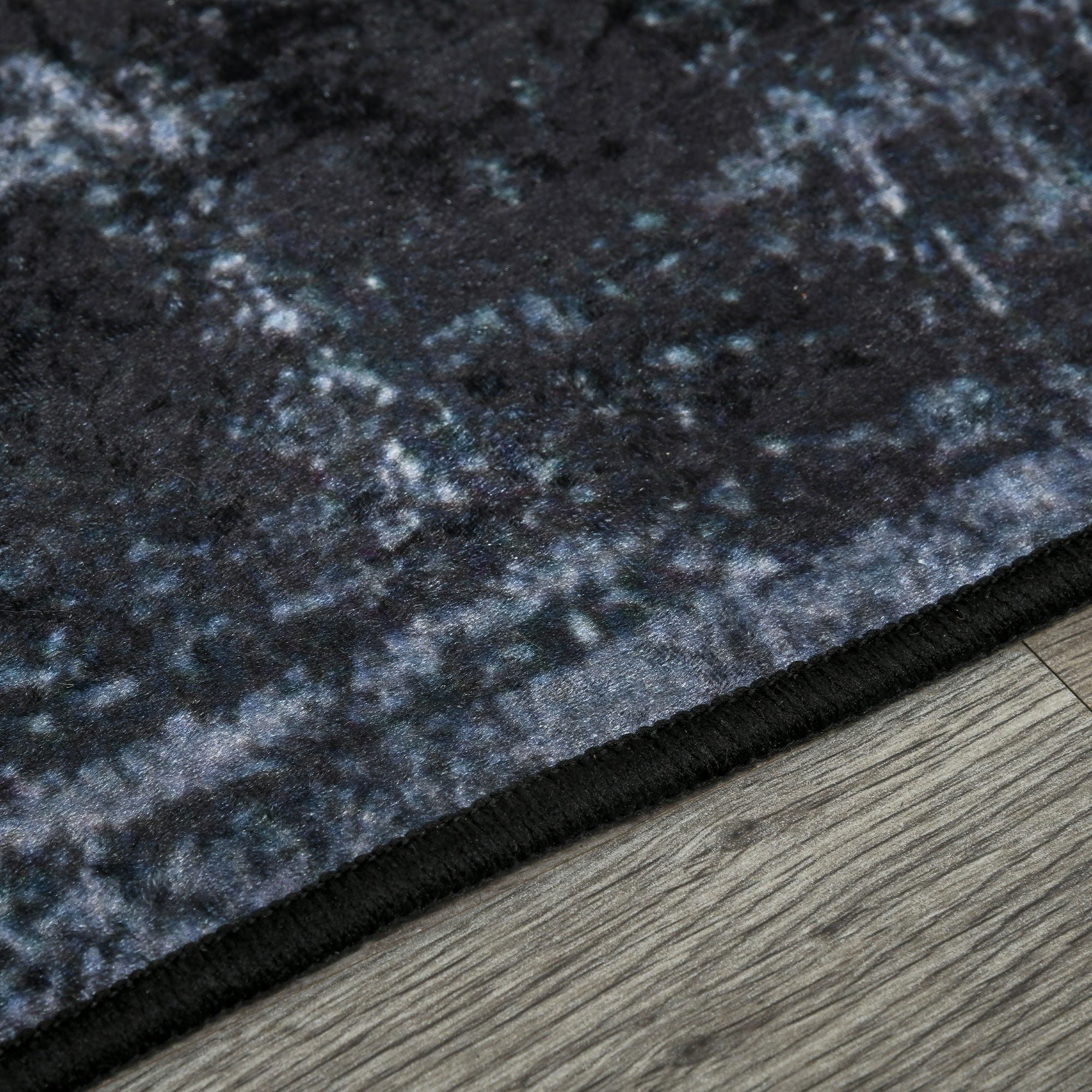 HOMCOM Blue Geometric Rug, Modern Area Rugs Large Carpet for Living Room, Bedroom, Dining Room, 160x230 cm - North Peak Garden Furniture