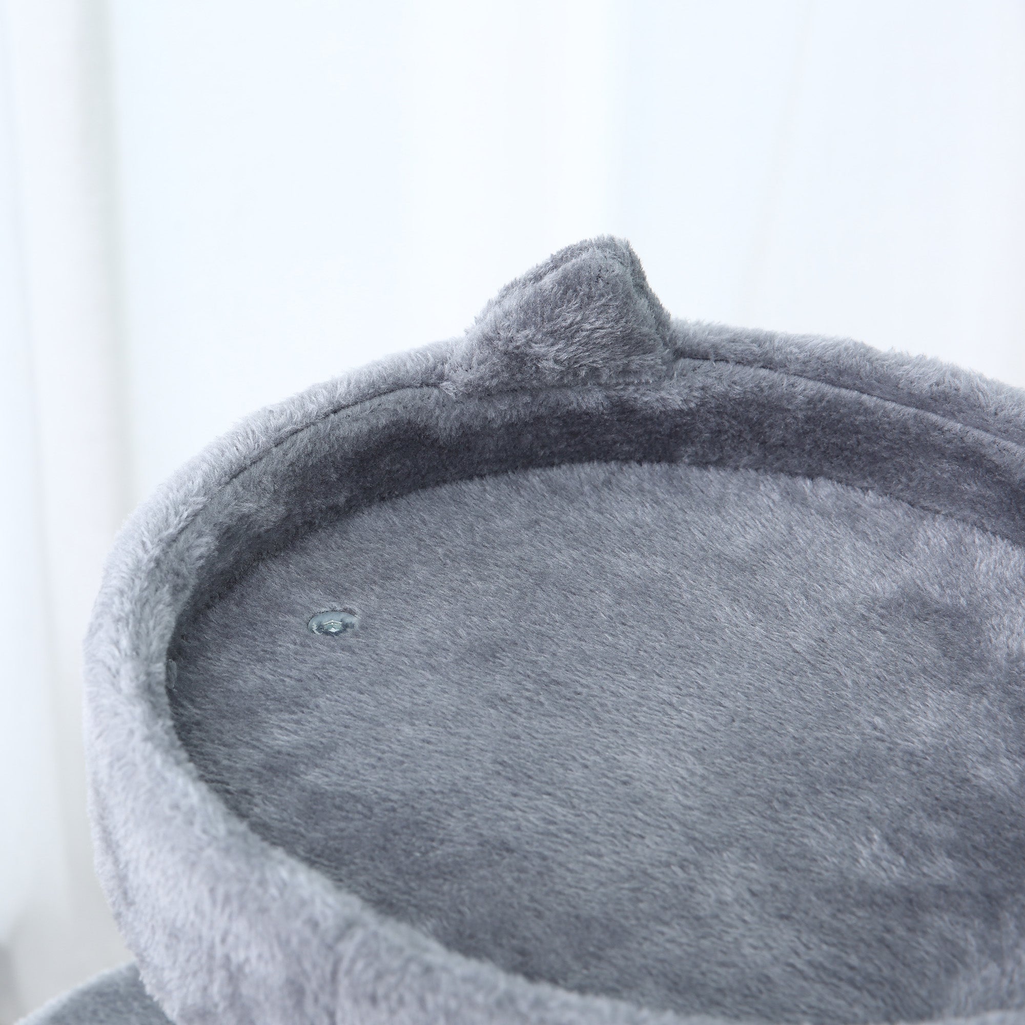 PawHut 104 cm Cat Tree, Cat Condo Tree Tower, Cat Activity Centre with Scratching Posts, Plush Perch, Hanging Ball - Grey - North Peak Garden Furniture