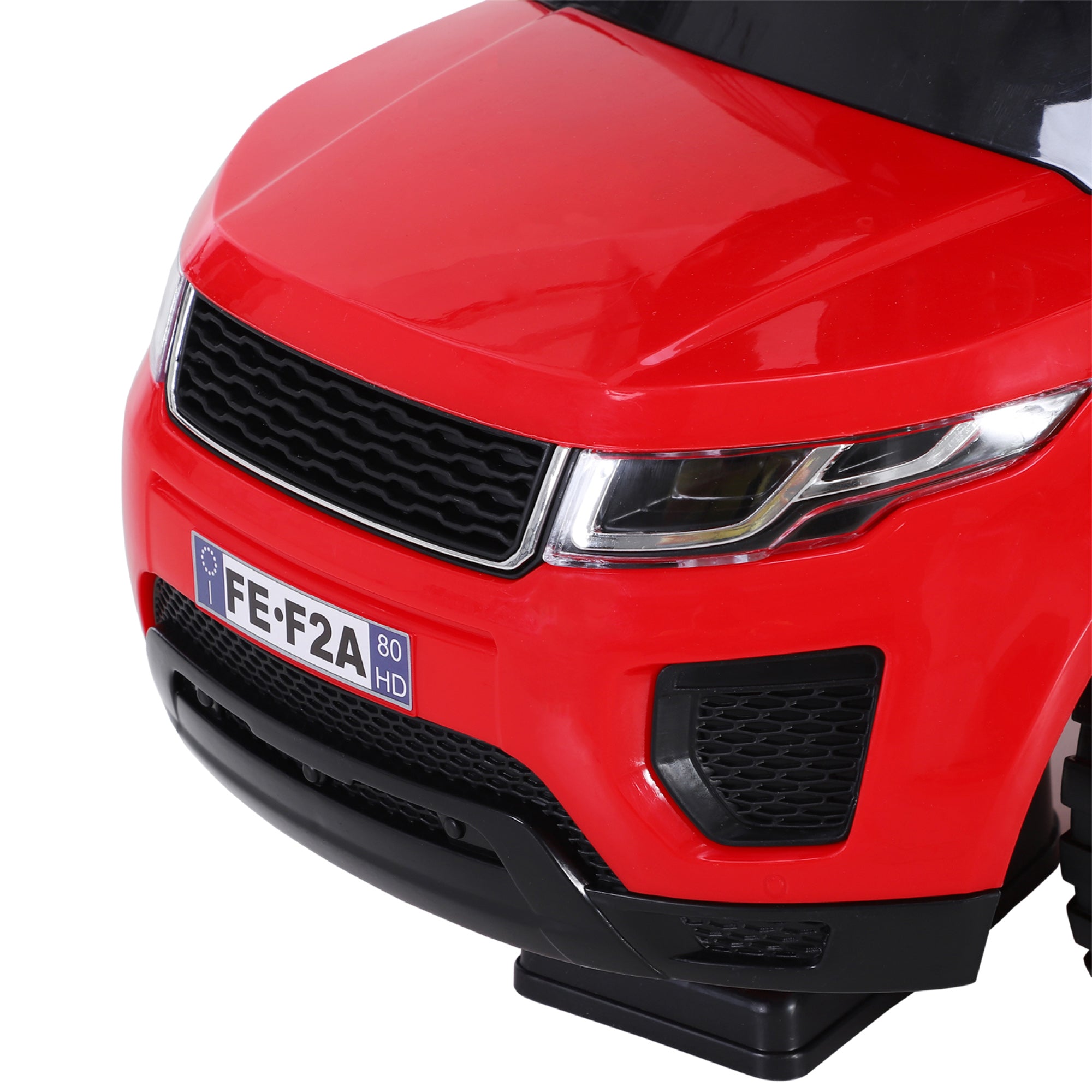 HOMCOM 3-in-1 Ride On Car Foot To Floor Slider Toddler w/ Horn Steering Wheel NO POWER Manual Under Seat Storage Safe Design for 1-3 Year Old Red - North Peak Garden Furniture