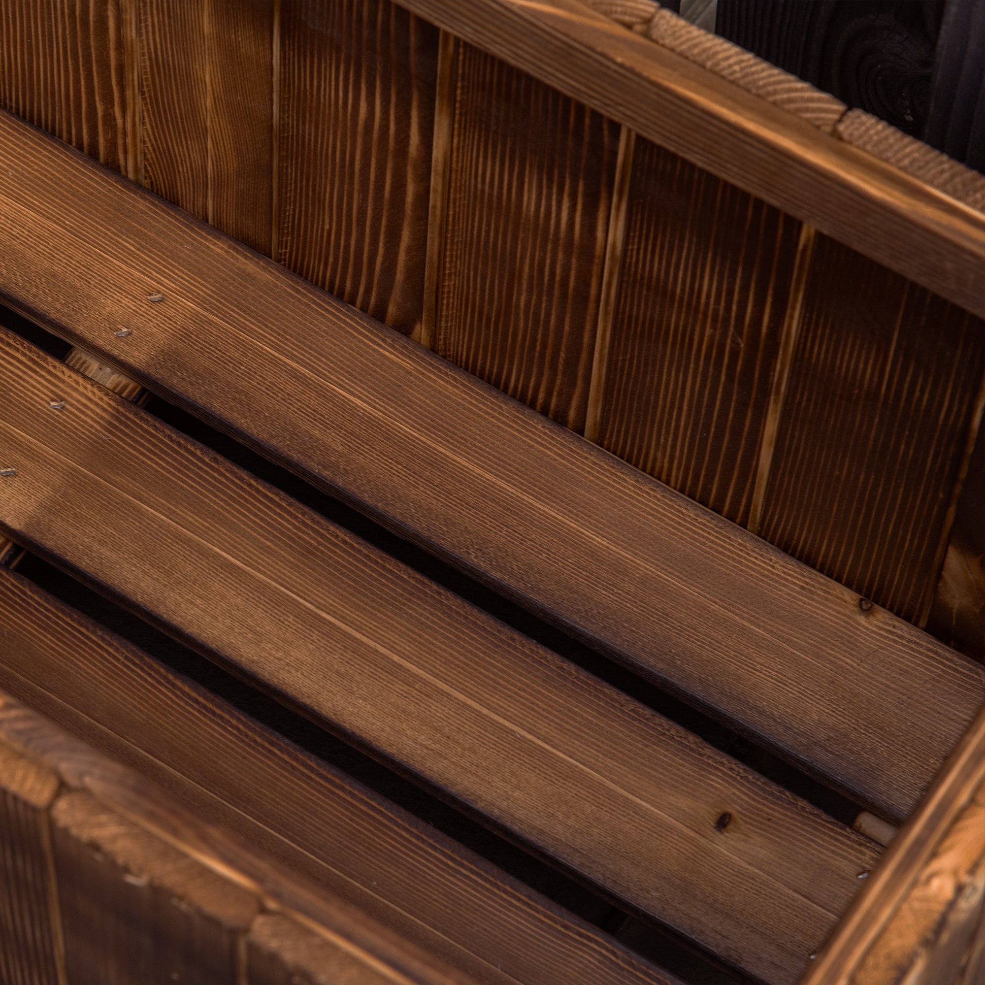 Outsunny Wooden Raised Garden Bed, 120 x 50 x 45cm Elevated Planter Box, Outdoor Flower Bed with Drainage Gaps, Easy Assembly