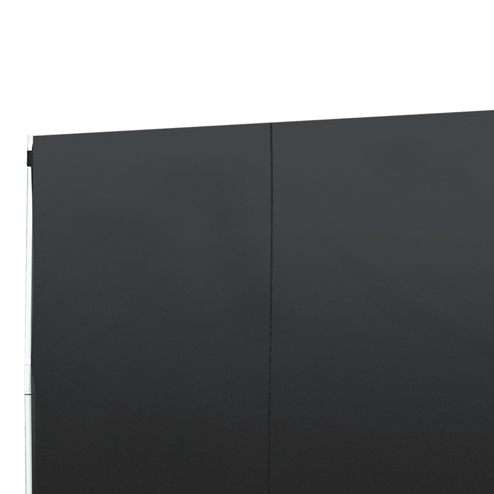 Outsunny 3 Meters Gazebo Replaceable Exchangeable Side Panel Wall Panels Walls With Window 3 colours (Black)