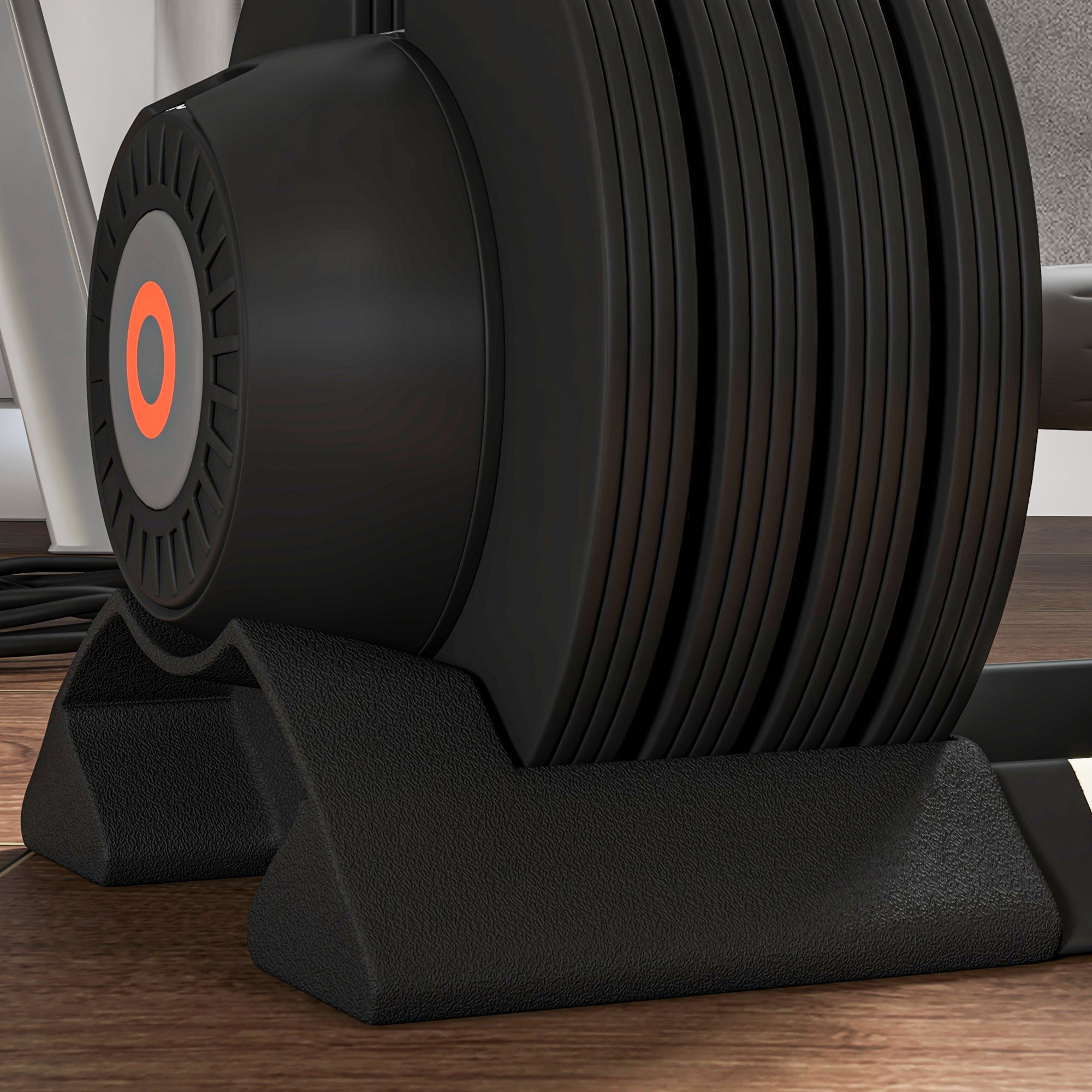 SPORTNOW 2 x 20KG Adjustable Dumbbells Set, 4-in-1 Weights Set with Storage Tray and Non-Slip Handle, Home Gym Fitness Equipment, Black - North Peak Garden Furniture
