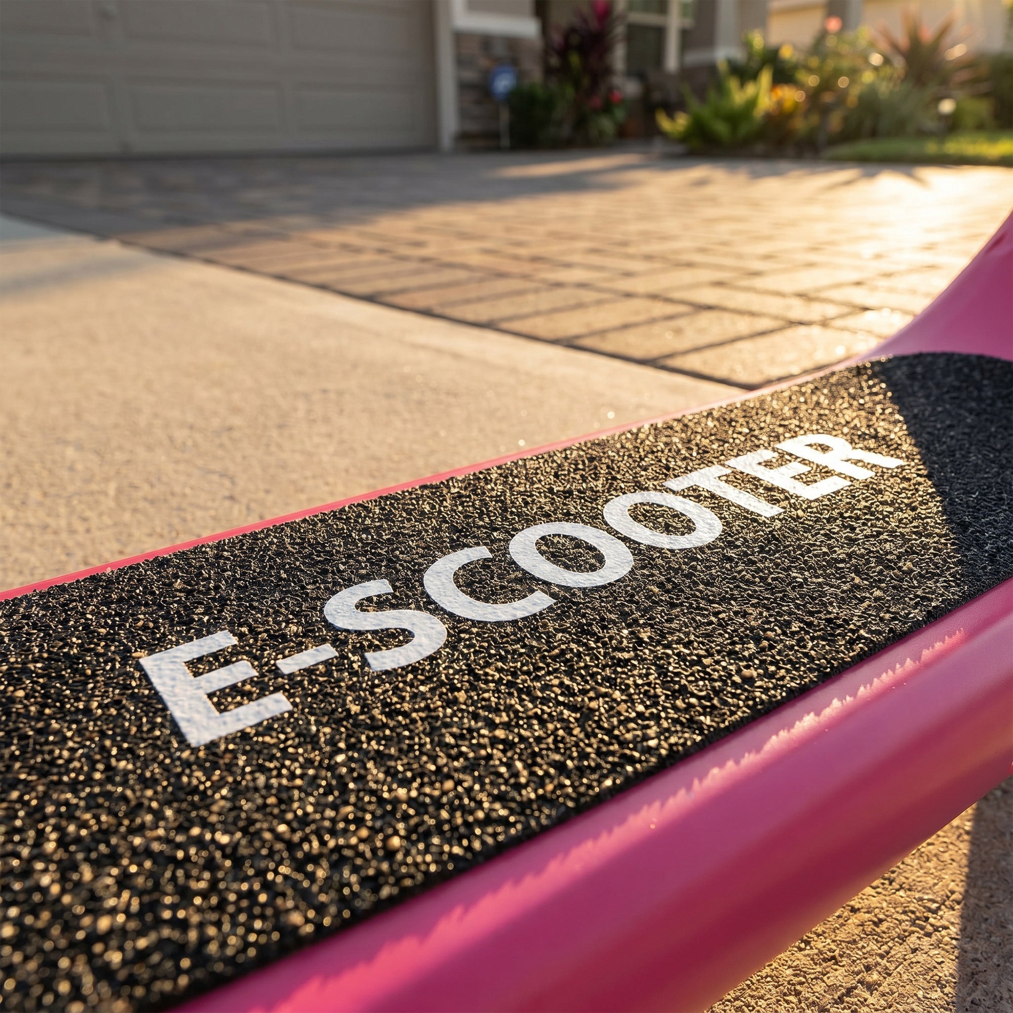 HOMCOM Electric Scooter, 120W Motor E-Scooter with Battery Display, Adjustable Height, Rear Brake for Ages 6+ Years - Pink
