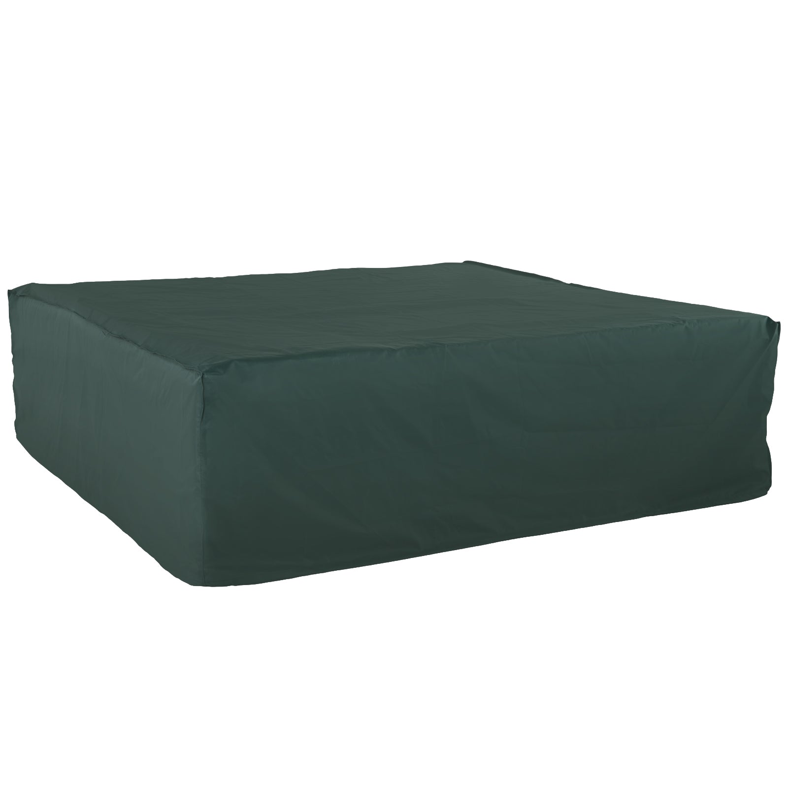 Outsunny Large Patio Garden Furniture Set Cover 600D Oxford Square Waterproof, 230 x 230 x 70 cm, Green - North Peak Garden Furniture