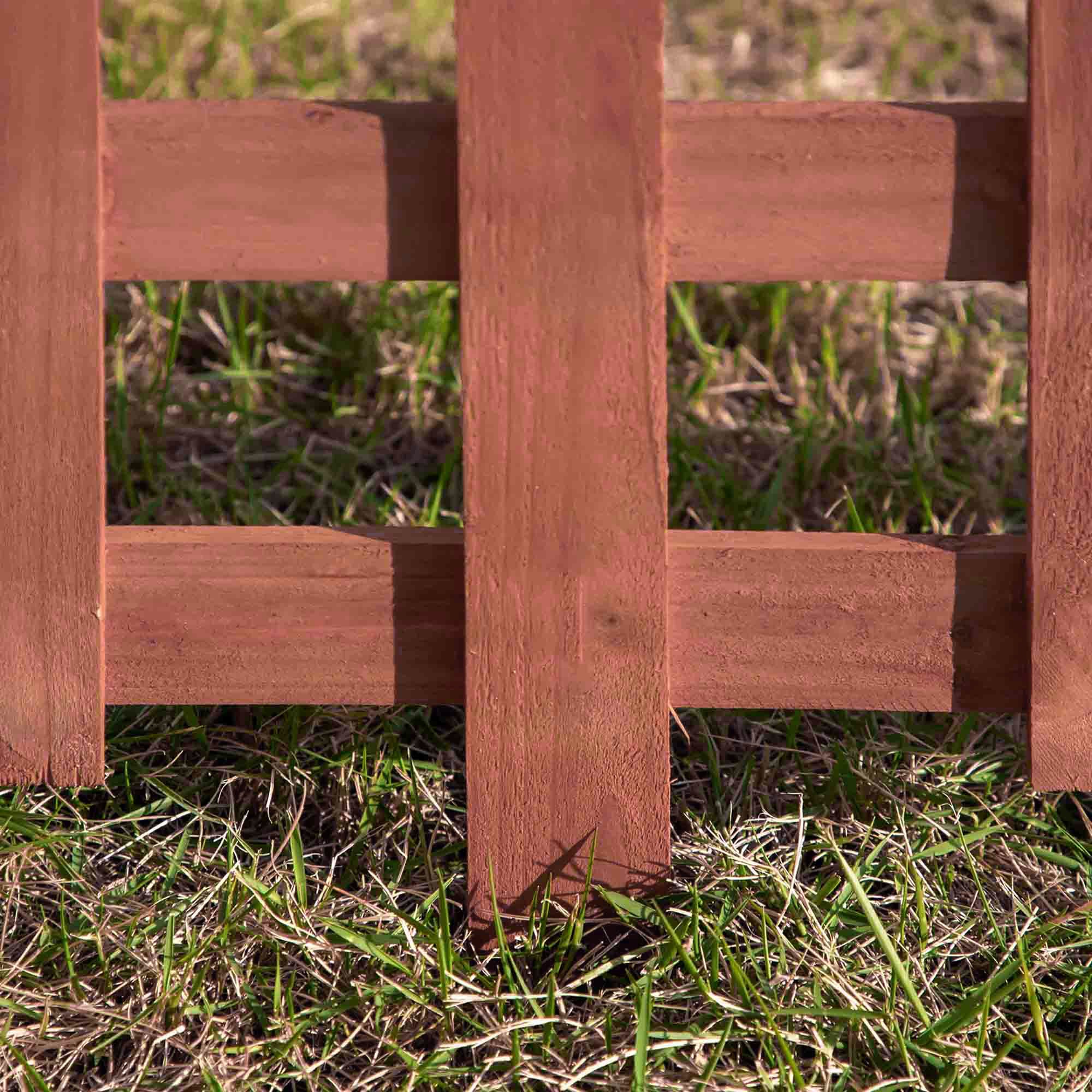 Outsunny Set of 12 Wooden 60cm Garden Fence Pieces - North Peak Garden Furniture