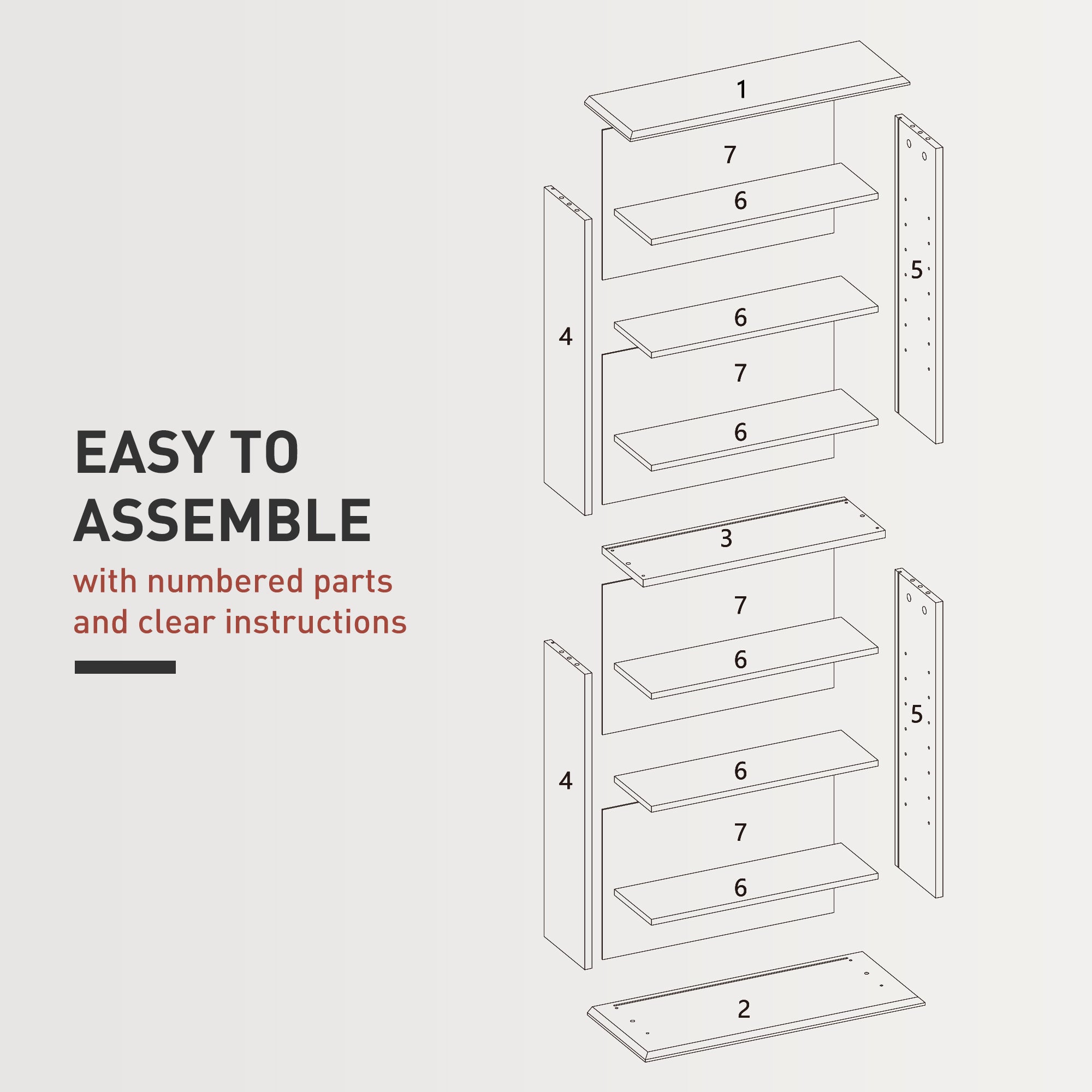 HOMCOM 360 CD Storage Unit - Black - North Peak Garden Furniture