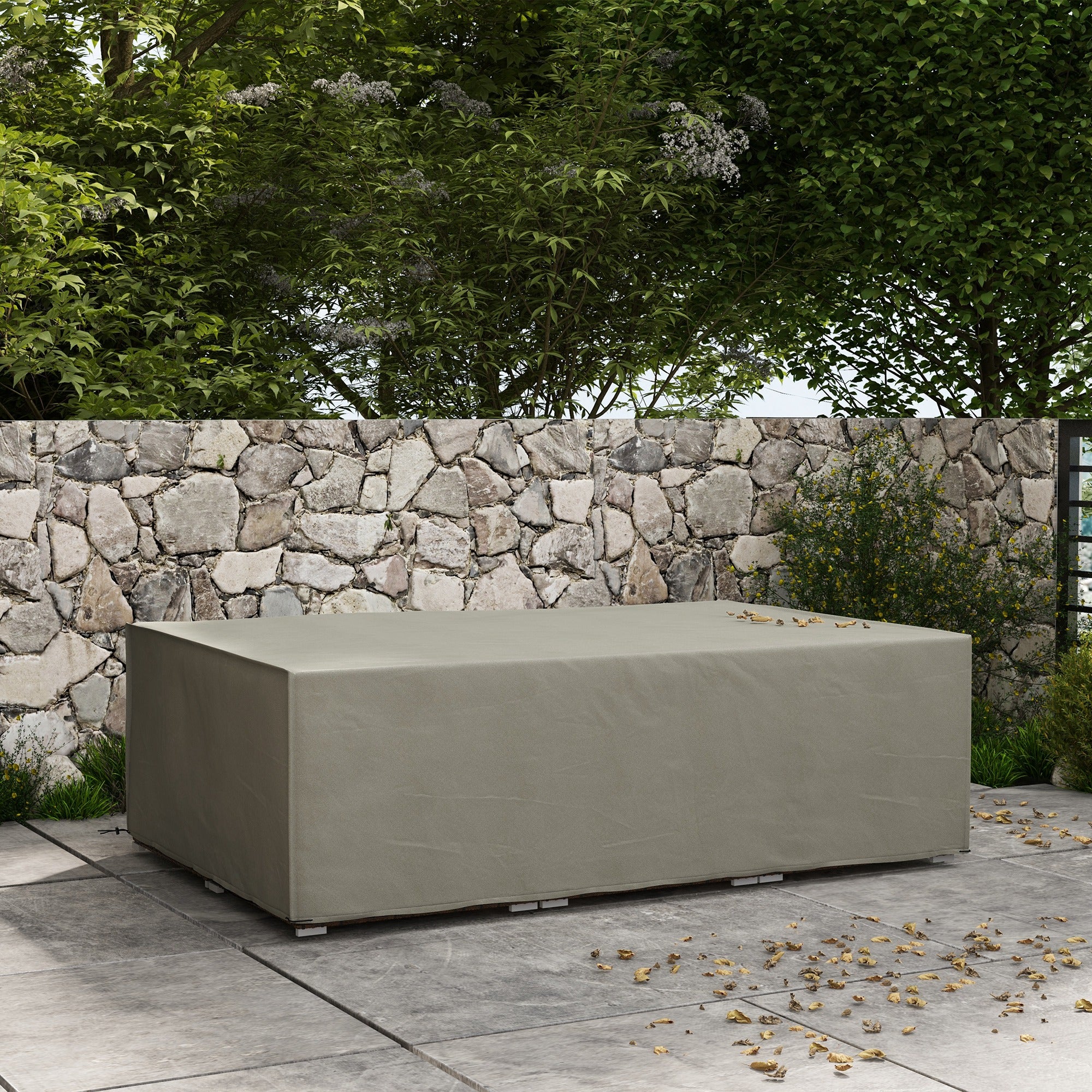 Outsunny 155 x 222cm Waterproof Furniture Cover - Grey - North Peak Garden Furniture
