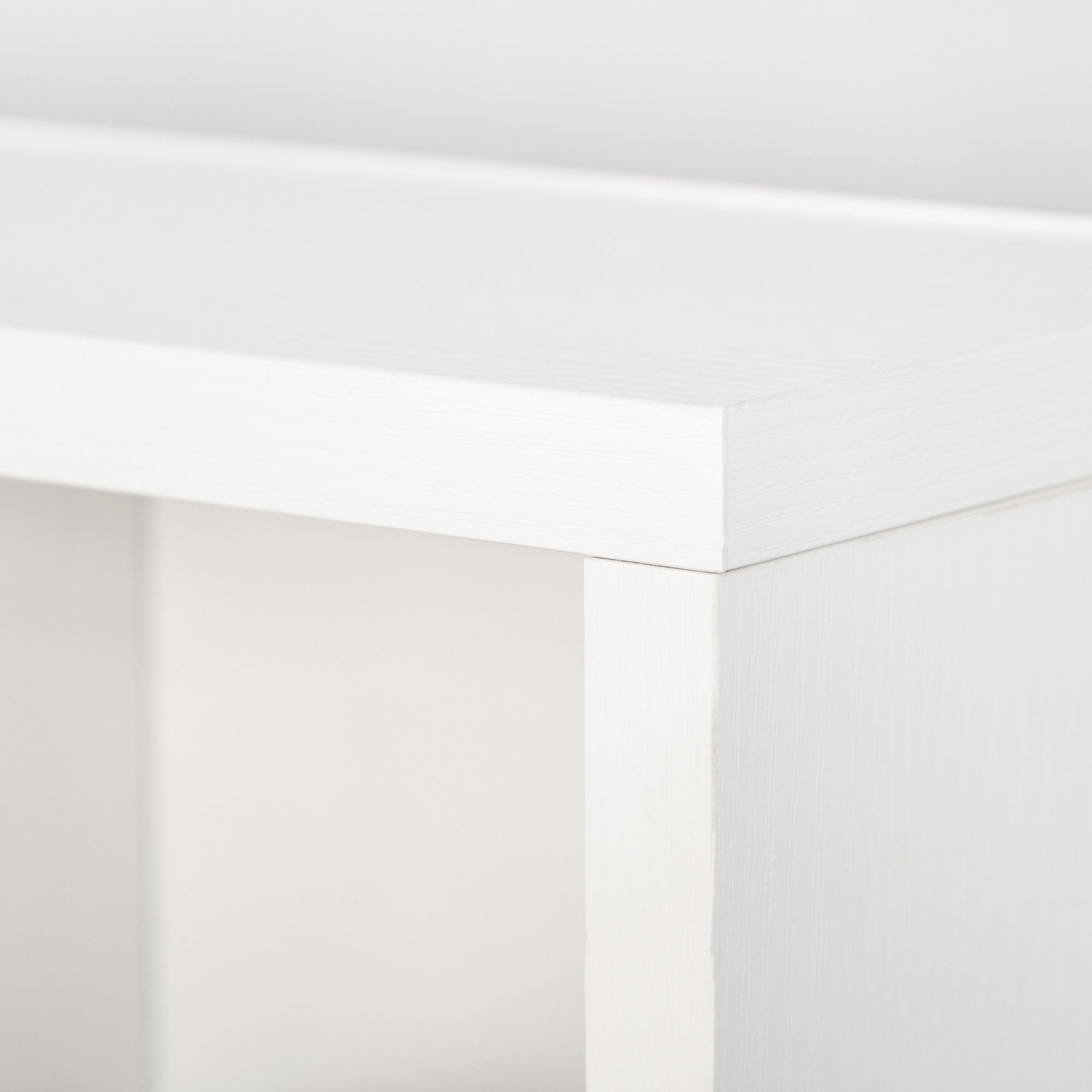 HOMCOM CD Storage Unit with Adjustable Shelves, 89 x 130.5 cm, White - North Peak Garden Furniture