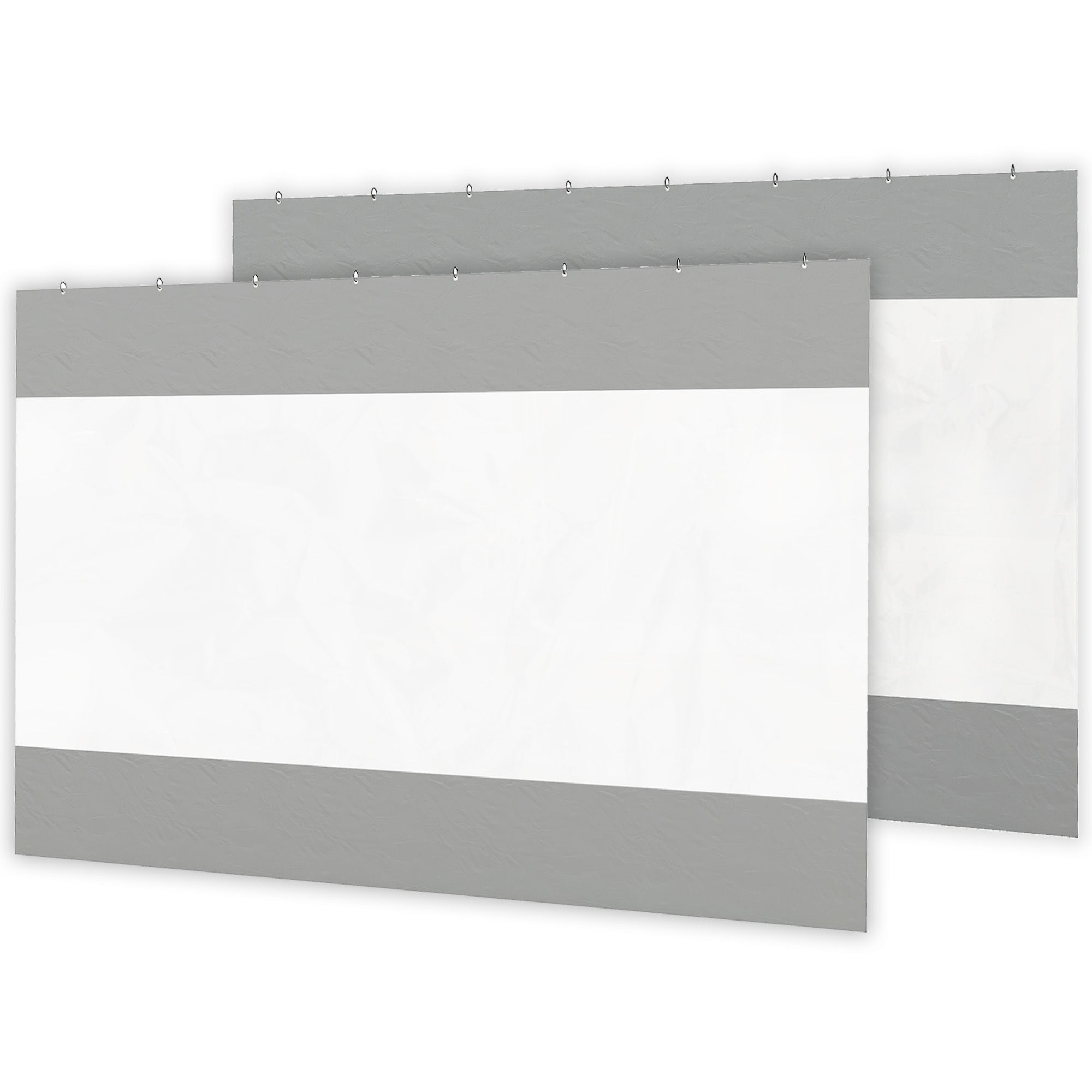 Outsunny Set of Two 3 x 2m Replacement Pergola Panels - Grey - North Peak Garden Furniture